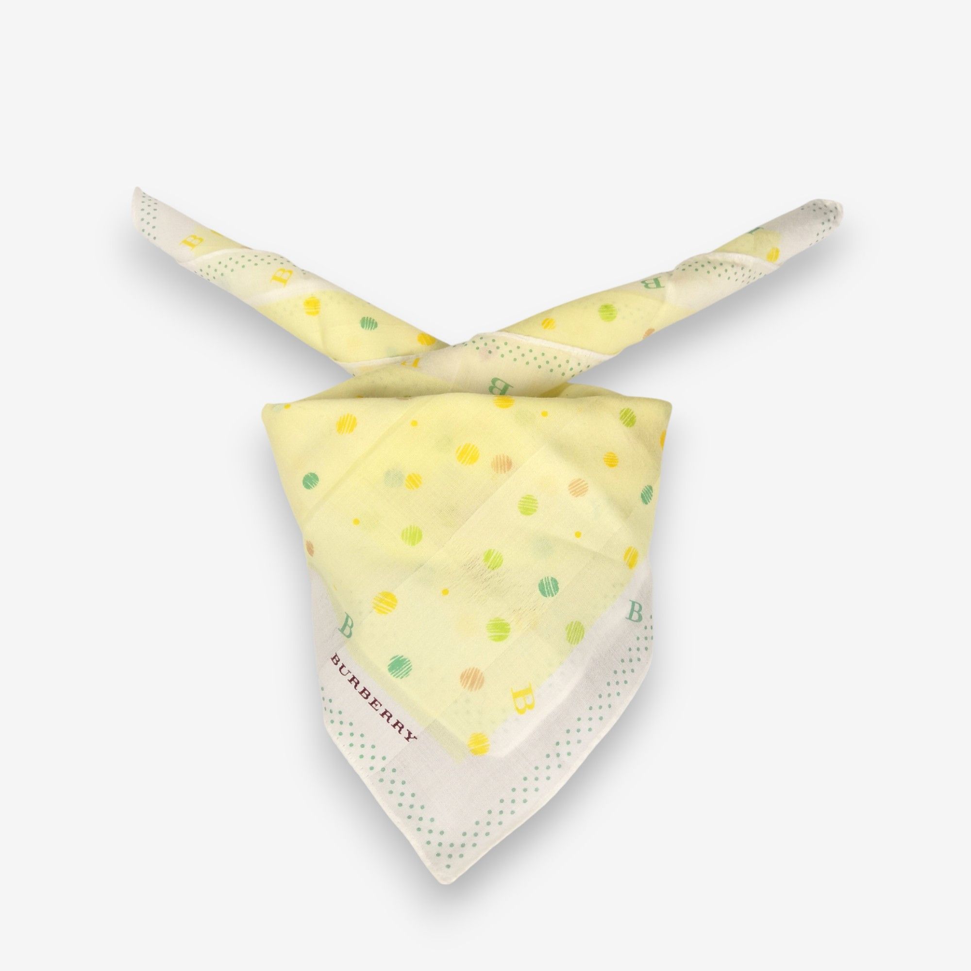 Burberry Vintage Burberry Handkerchief Pocket Square Bandana Size ONE SIZE - 1 Thumbnail