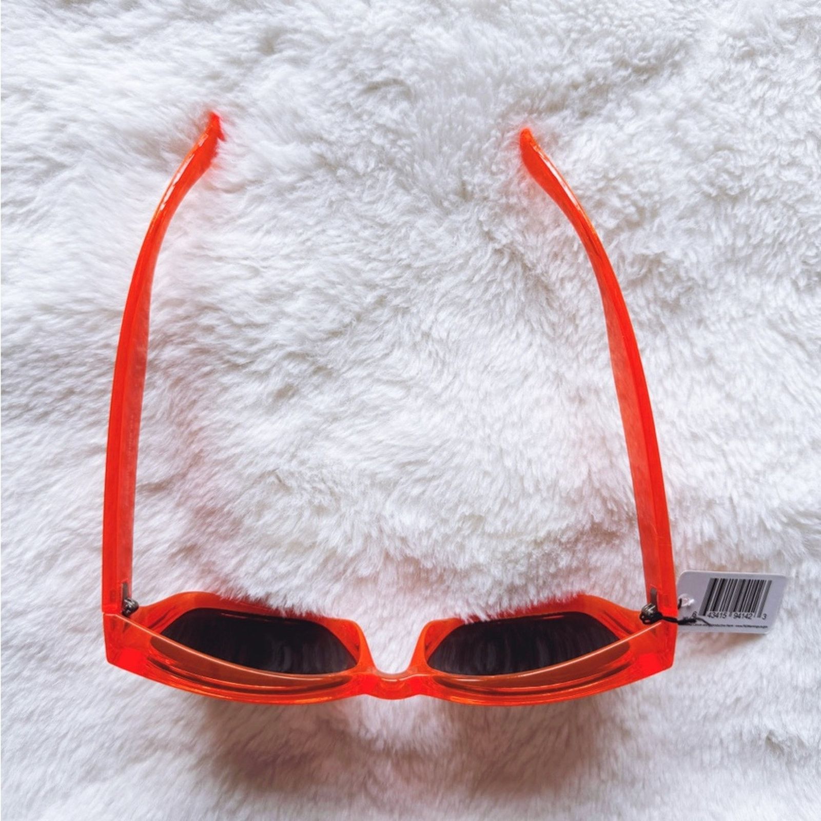 Other Cerise Bright Orange Mirrored Sunglasses Size ONE SIZE - 7 Thumbnail