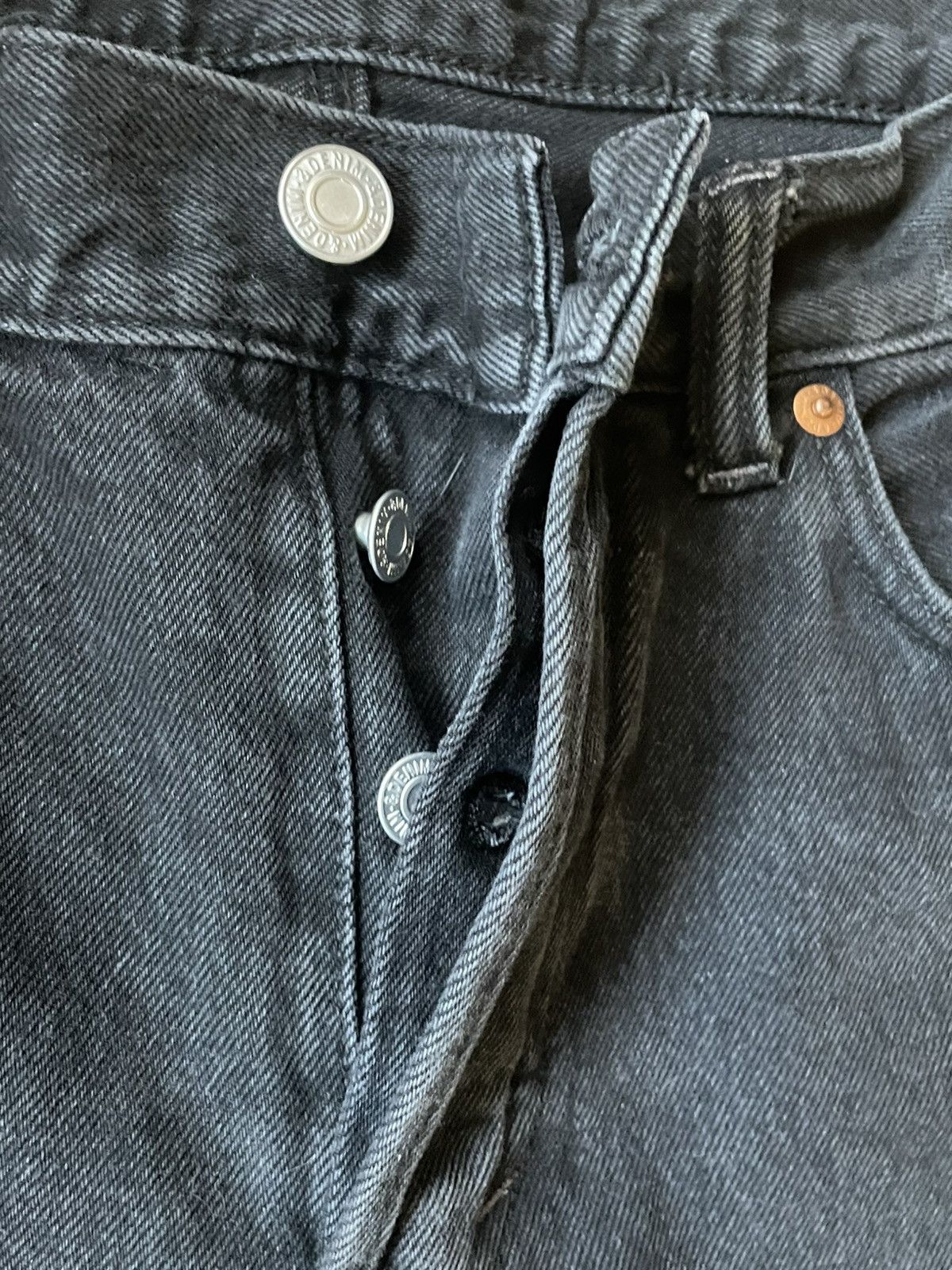 H&M H&M relaxed black jeans Size US 33 - 2 Thumbnail
