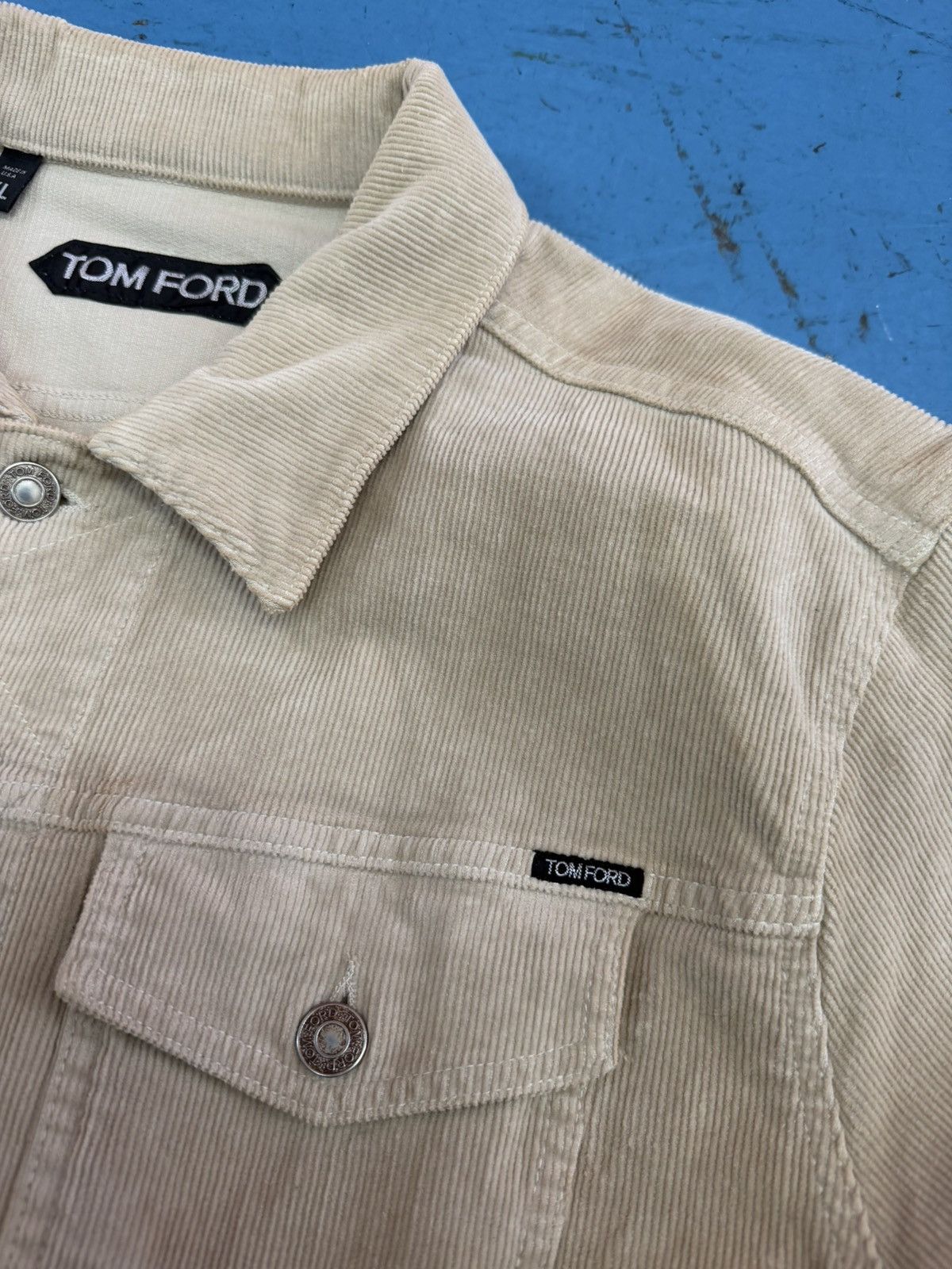 Tom Ford TOM FORD CORDUROY JACKET Size US XL / EU 56 / 4 - 3 Thumbnail