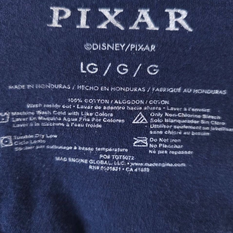 Disney **Blue Monsters Inc Up Pixar Characters T-Shirt Mens Large** User: **Blue Monsters Inc Up Pixar Characters T-Shirt Mens Large** Size US L / EU 52-54 / 3 - 6 Thumbnail