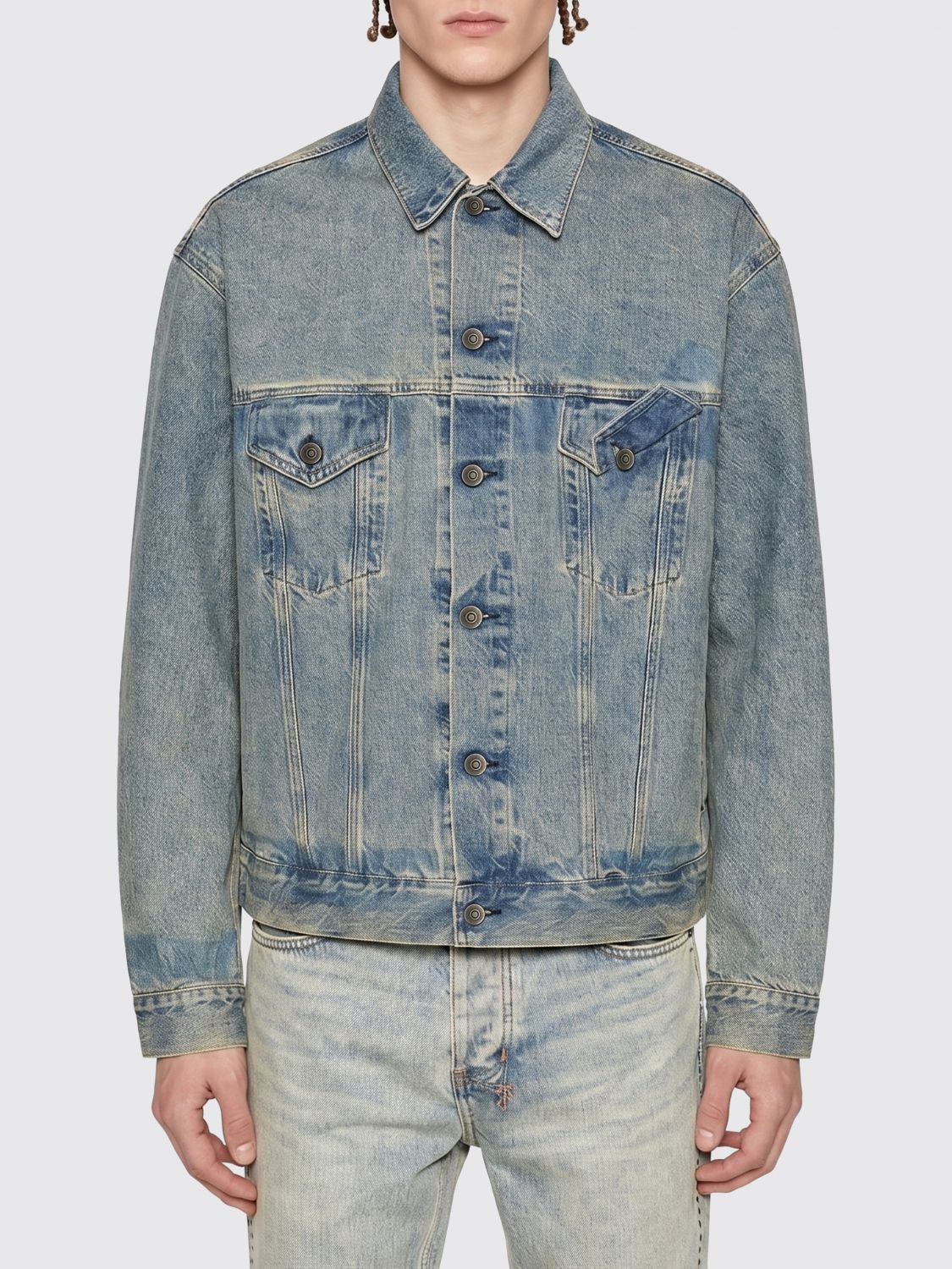 Maison Margiela Maison Margiela Jacket Men Denim Size US M / EU 48-50 / 2 - 1 Thumbnail