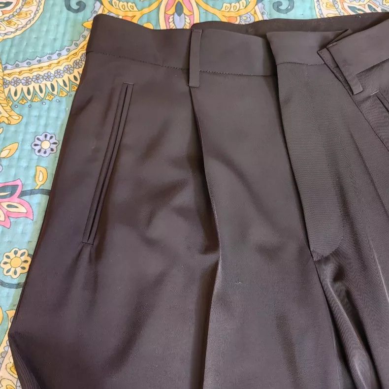 Maison Margiela Maison Margiela Black wide-leg trousers 2504-Nextarrow Size US 26 / EU 42 - 4 Thumbnail