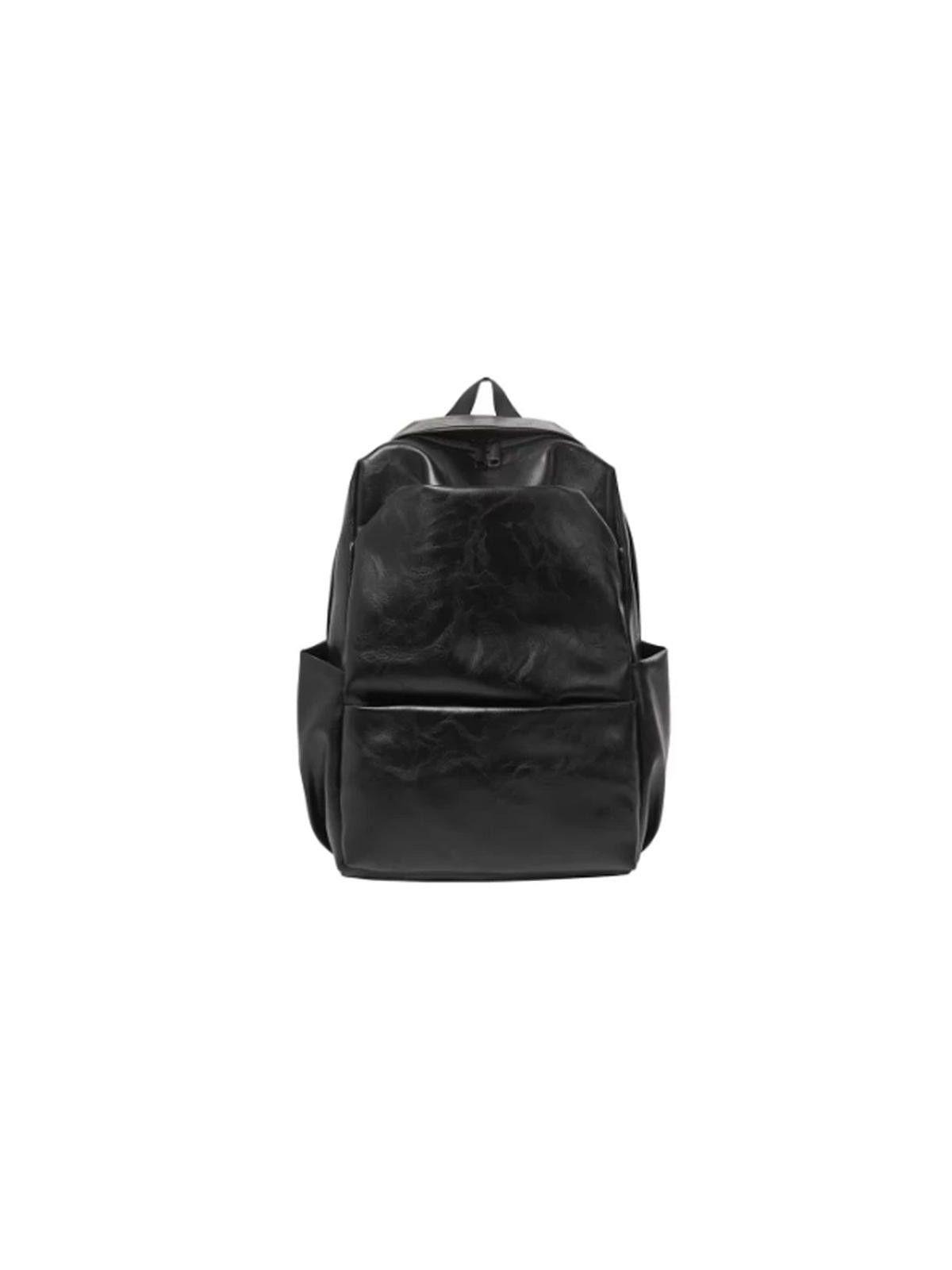 Leather Large Capacity PU Backpack Size ONE SIZE - 5 Thumbnail