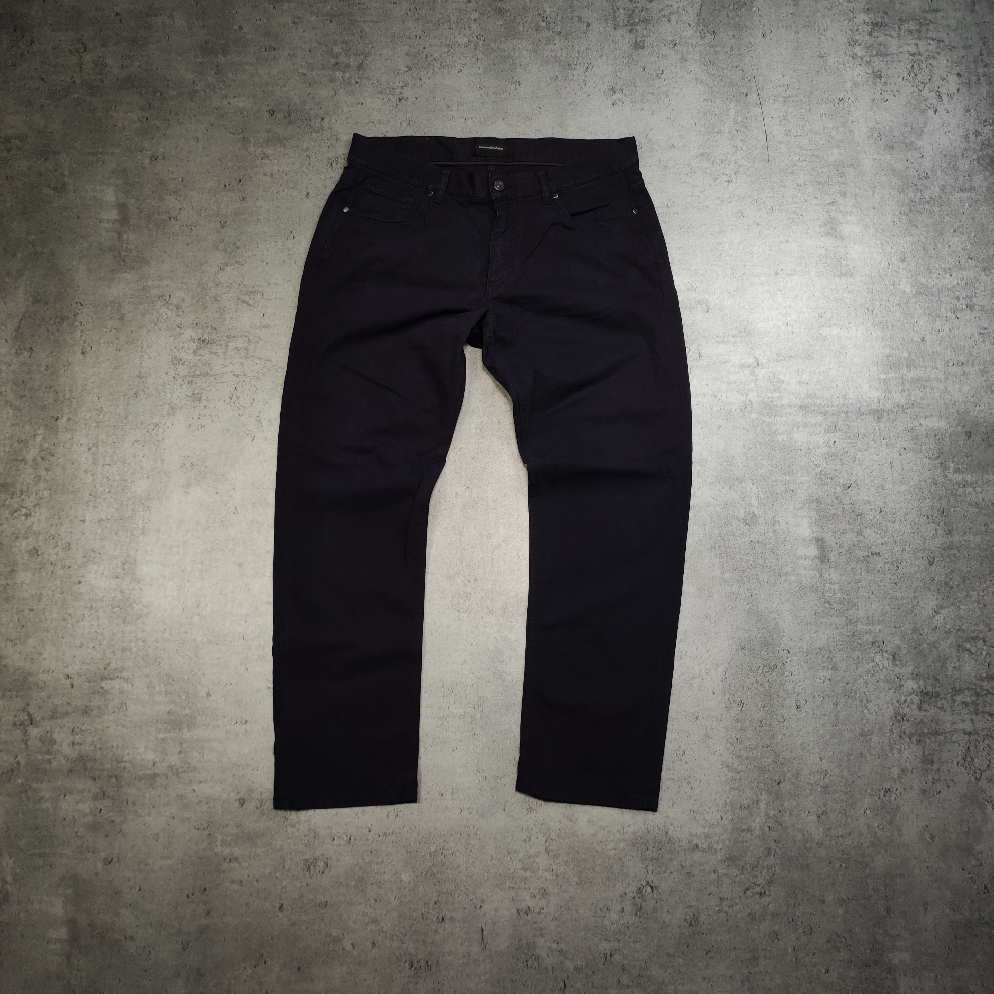 Ermenegildo Zegna RARE Luxury Ermenegildo Zegna Dark Purple Casual Pants Size US 34 / EU 50 - 2 Thumbnail