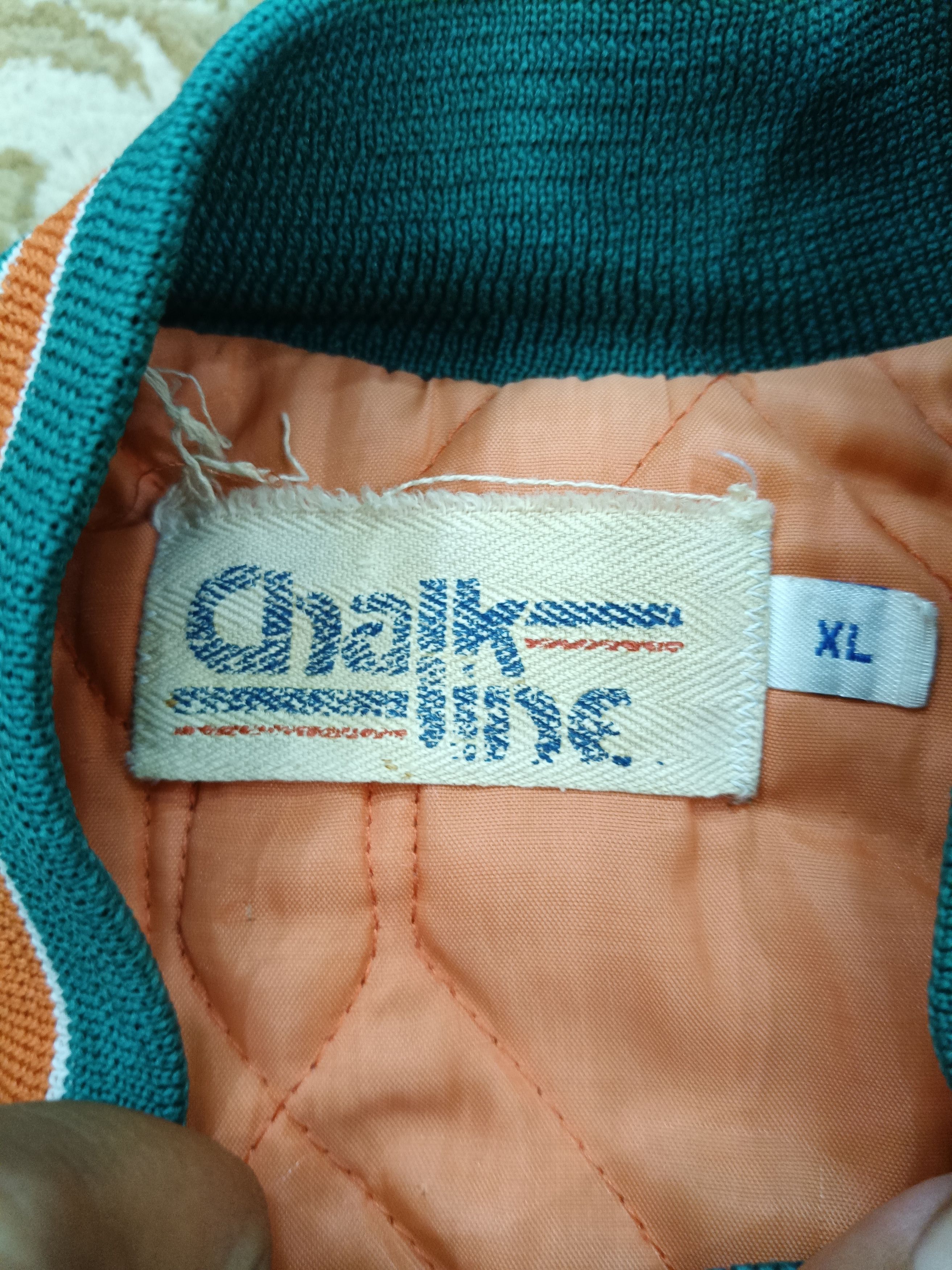 Chalk Line × Vintage Vintage Miami Dolphins Baseball Jacket Size US XL / EU 56 / 4 - 8 Thumbnail