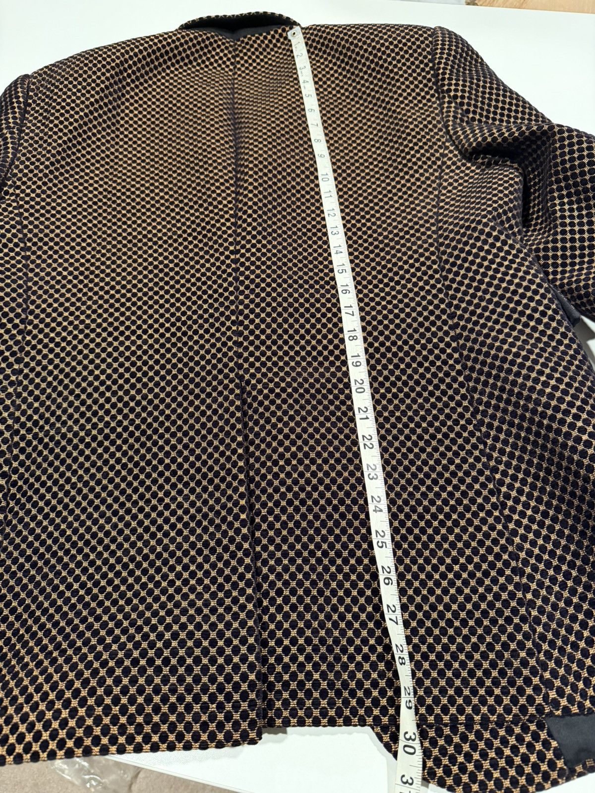 Saint Laurent Paris Saint Laurent diamond gold tone blazer. 54/44. $4250 Size 44R - 3 Thumbnail