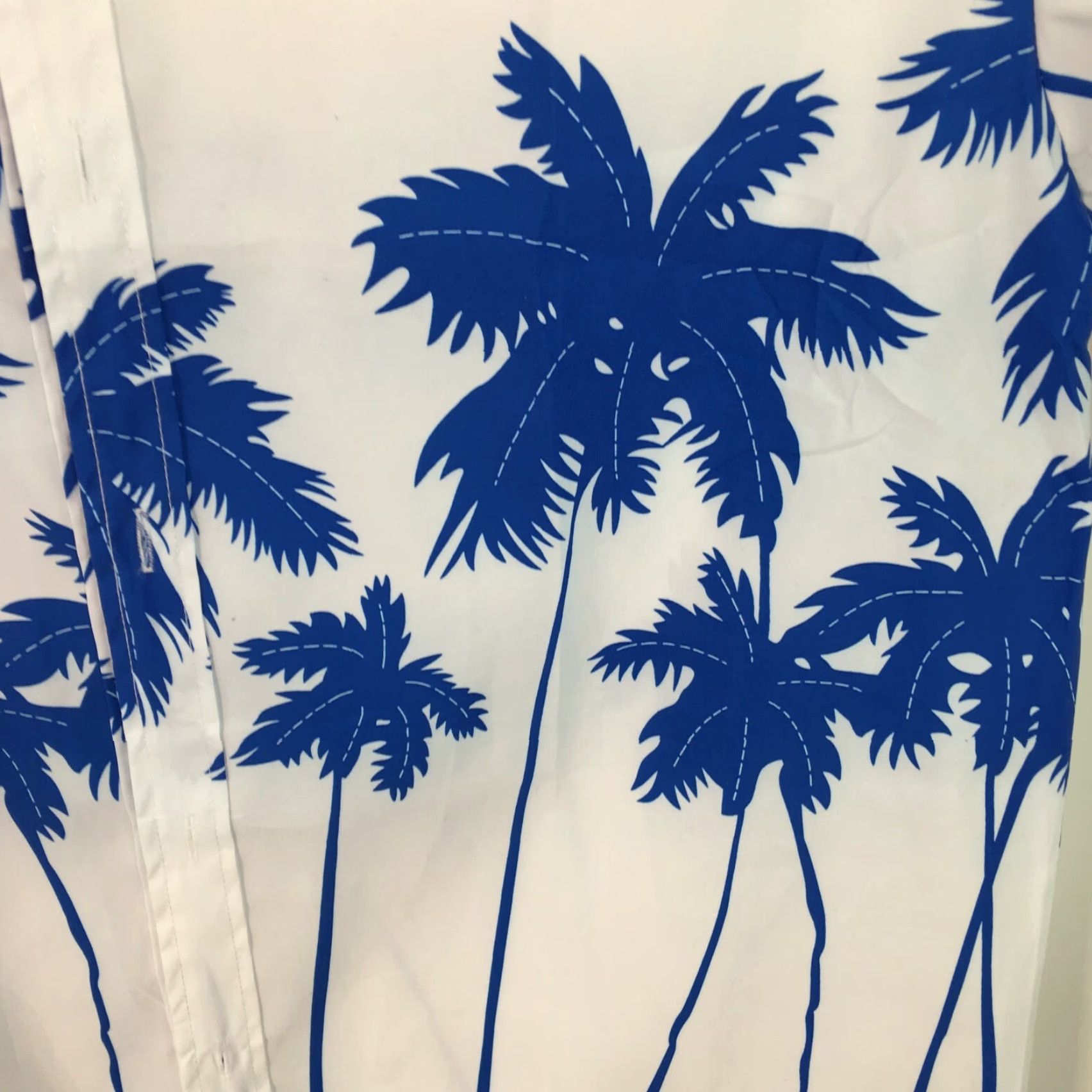 Vintage Shuangqi Mens Hawaiian Tropical Beach Short Sleeve White T Shirt 3XL Button-Up Casual Mens Shirt 3XL White Hawaiian Beach Theme Size US XXL / EU 58 / 5 - 5 Thumbnail