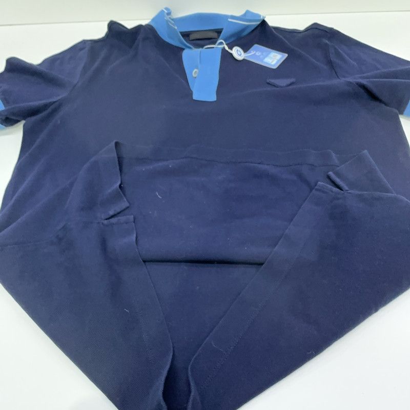 Prada Prada Casual Solid Color Short Sleeve Shirt-2506 Size US XL / EU 56 / 4 - 7 Thumbnail