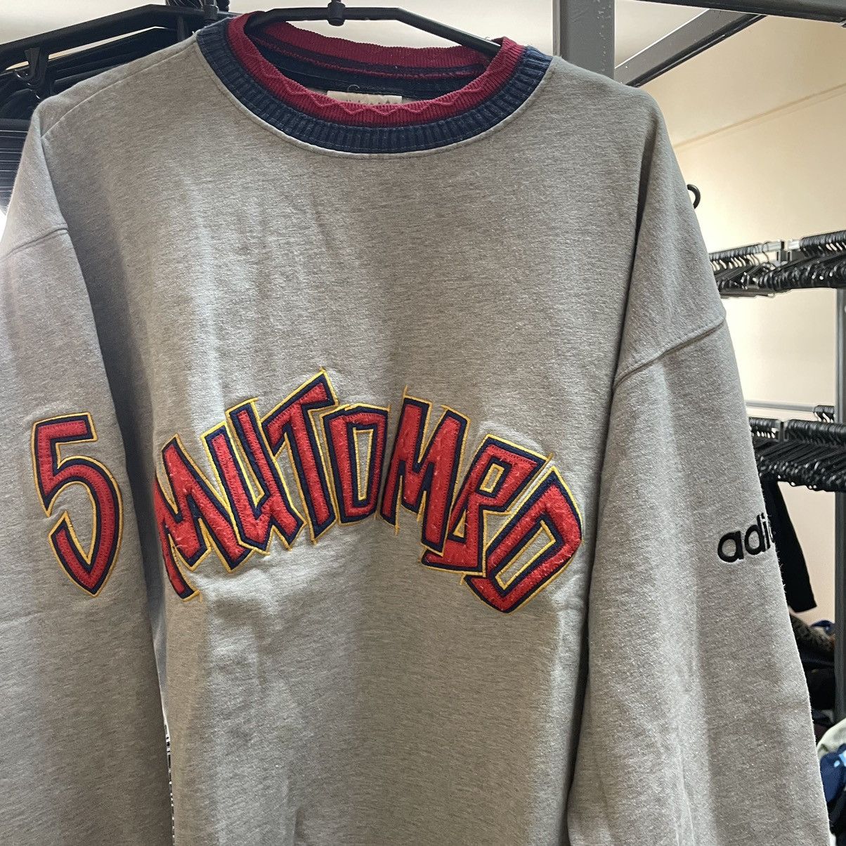 Adidas × Vintage Vintage 90s MUTOMBO adidas Sweatshirt Olympic equipment Size US L / EU 52-54 / 3 - 2 Thumbnail