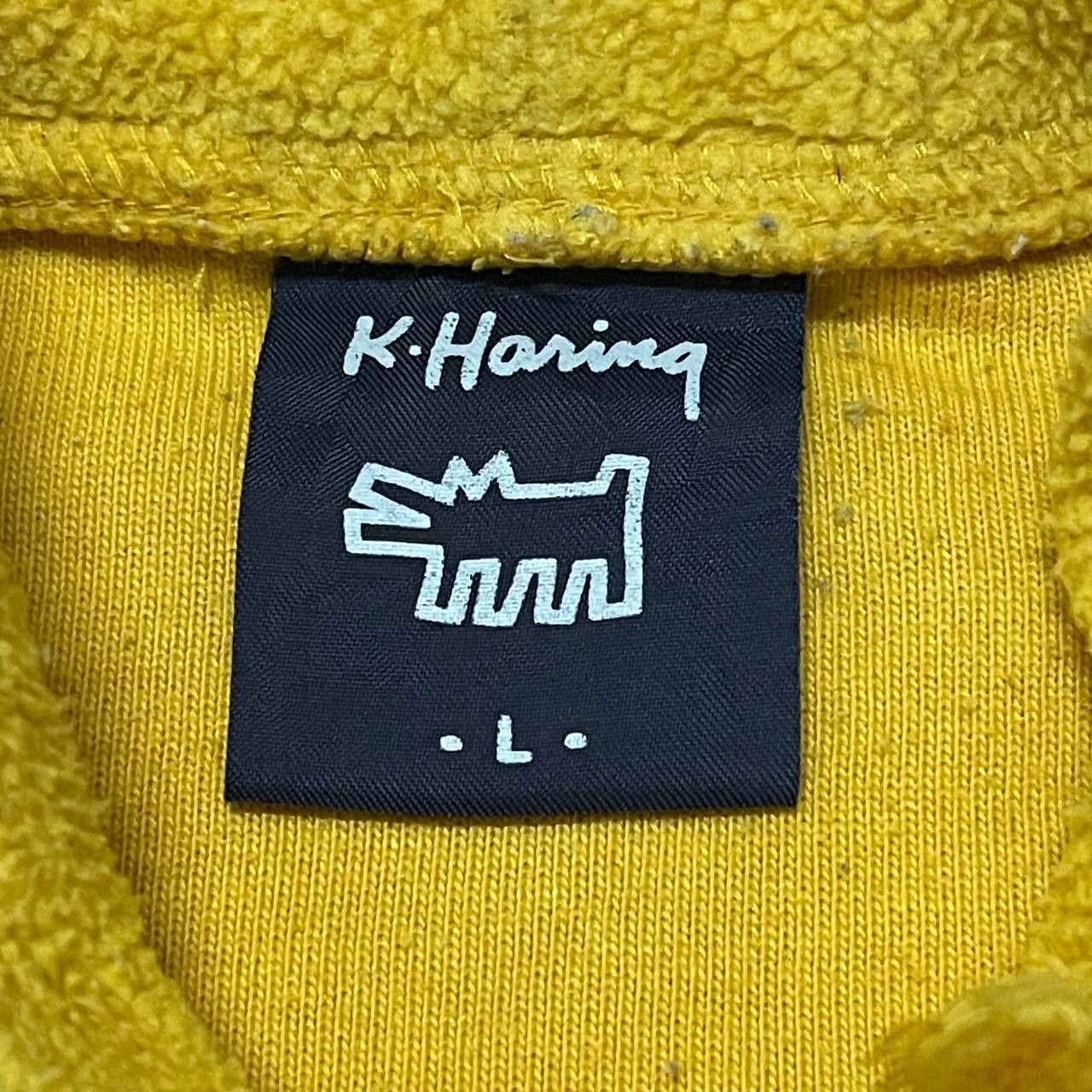 Uniqlo Keith Haring Bicycle Uniqlo Fleece Hoodie Size US L / EU 52-54 / 3 - 6 Thumbnail