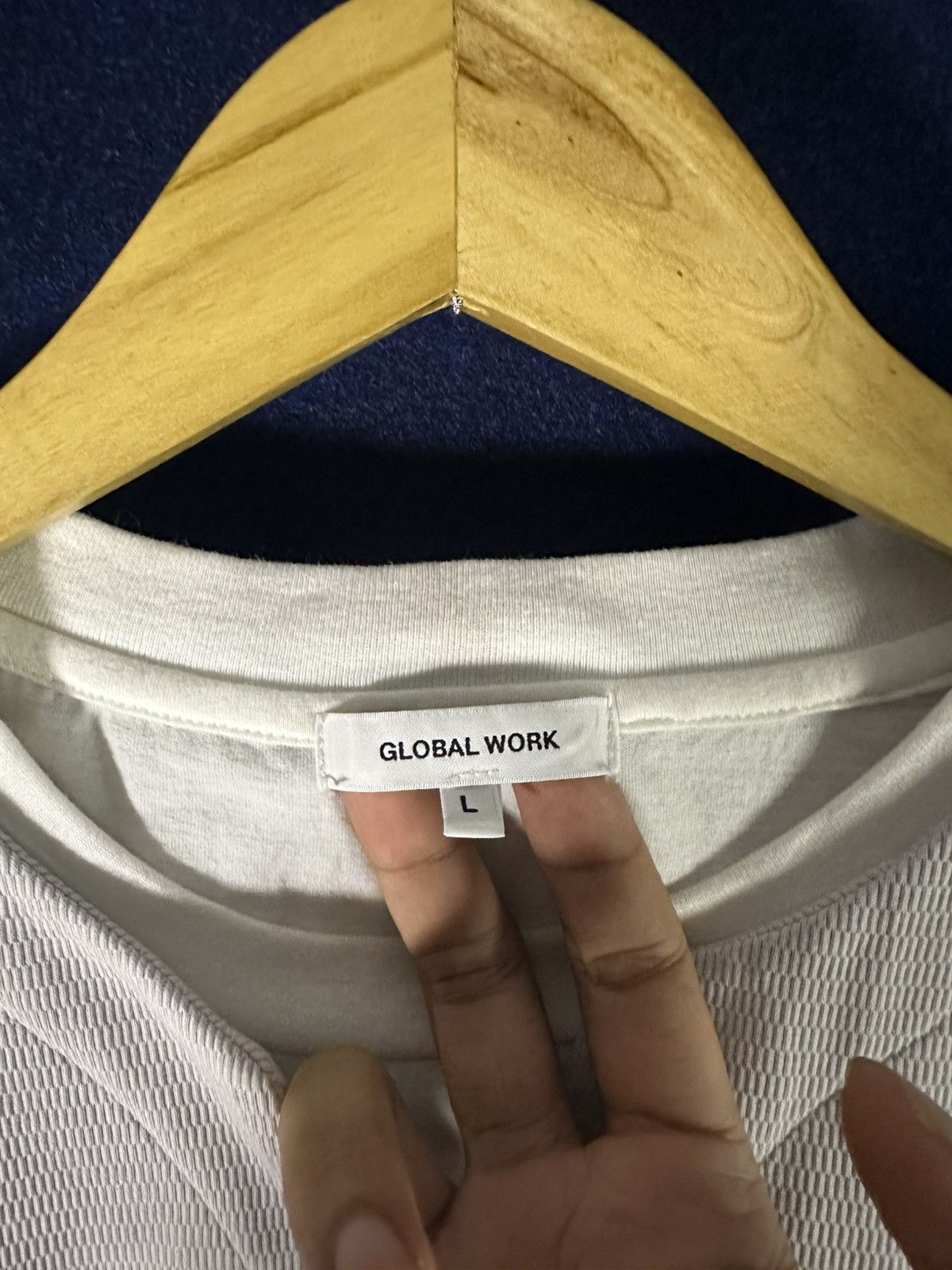 Japanese Brand Japanese GlobalWork DoubleLayer Longsleeve Raf Simons Style Size US L / EU 52-54 / 3 - 4 Thumbnail