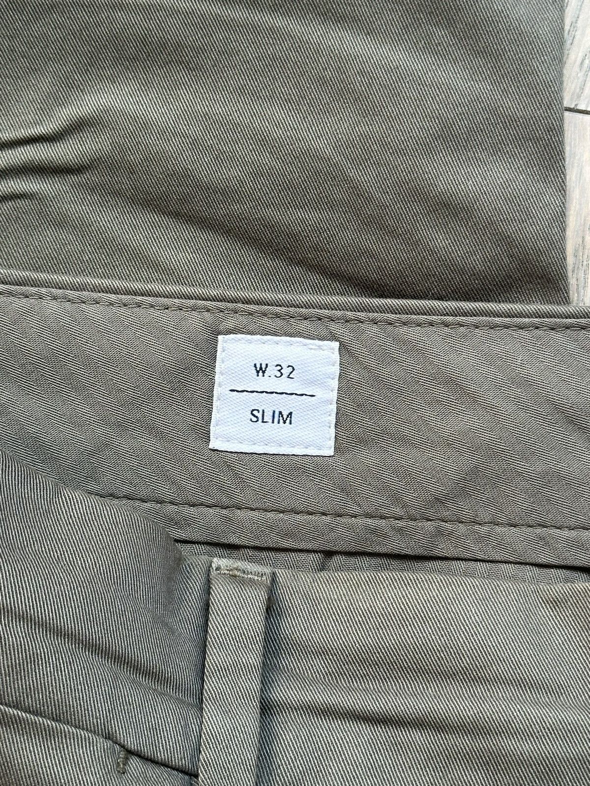 Norse Projects Army Green Slim Trouser Size US 32 / EU 48 - 4 Thumbnail