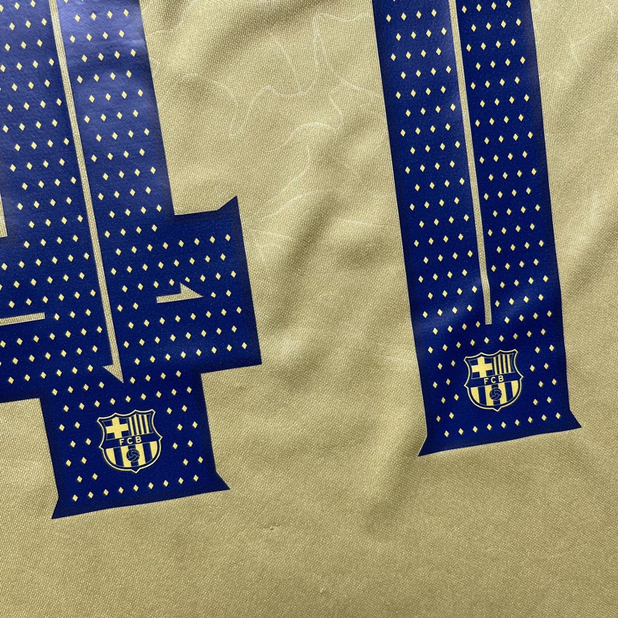 Nike BARCELONA NIKE 2022/2023 FOOTBALL AWAY JERSEY #41 YAMAL Size US L / EU 52-54 / 3 - 8 Thumbnail