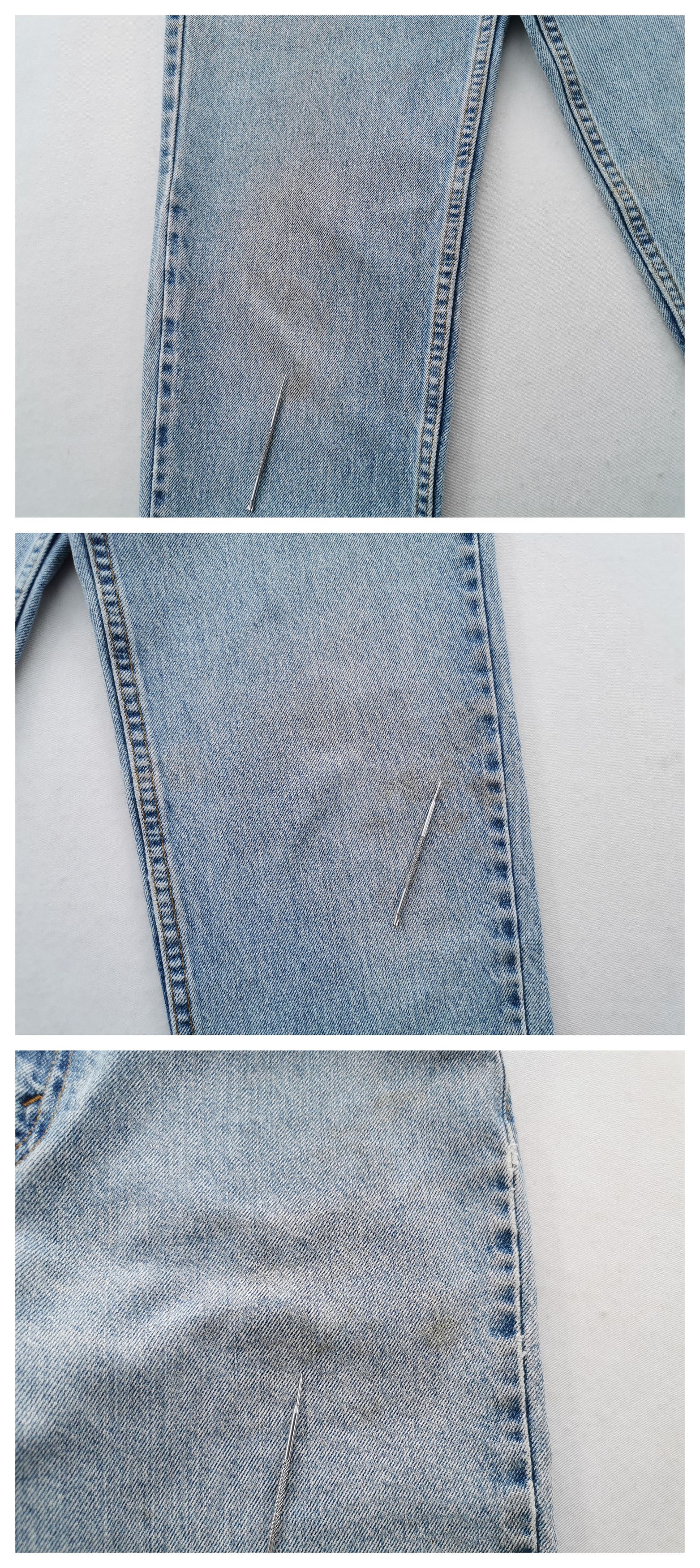 Levi's Vintage Levis Lot 512 Denim Jeans Made In USA Waist 29 Size US 29 - 9 Thumbnail