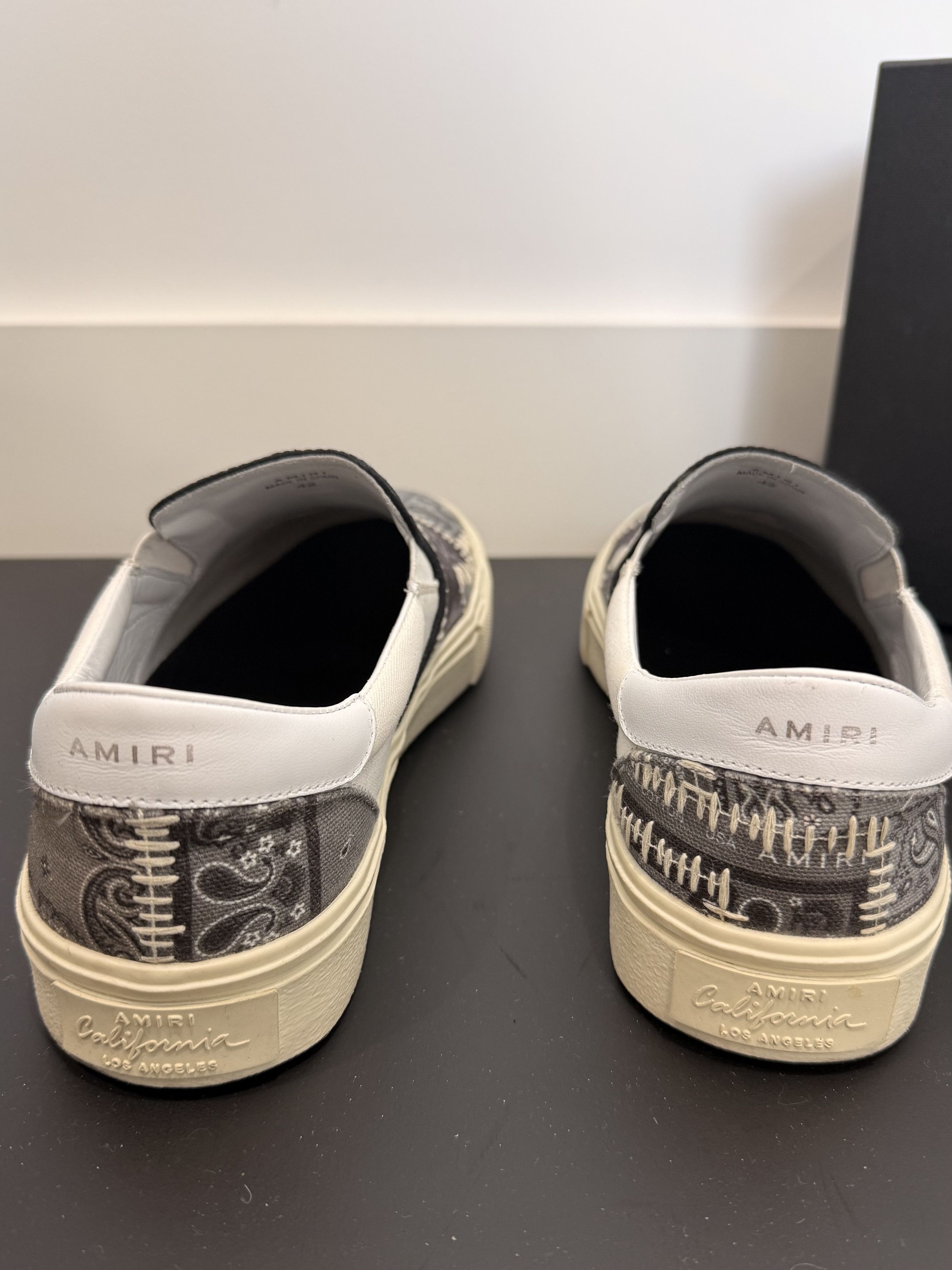 Amiri Bandana Reconstructed Slip On Size US 9 / EU 42 - 3 Thumbnail