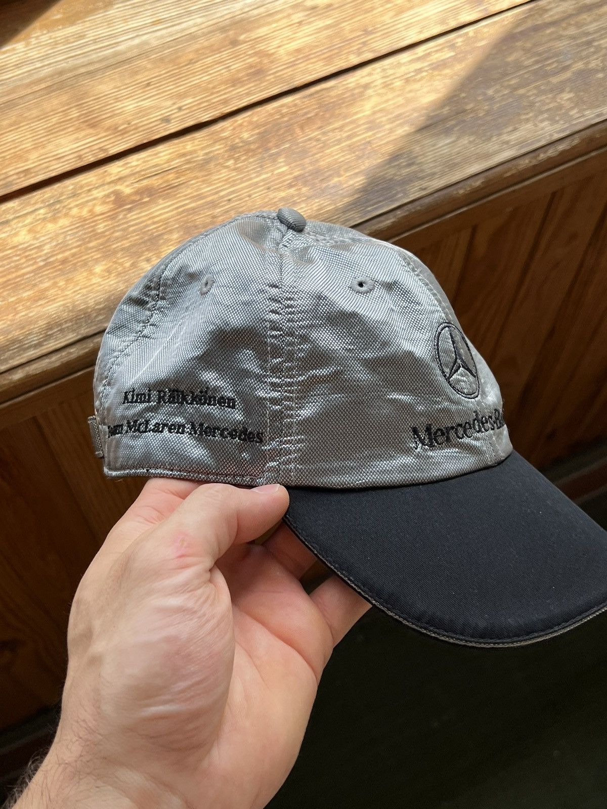 Mercedes-Benz Mercedes Benz vintage silver cap Size ONE SIZE - 5 Thumbnail