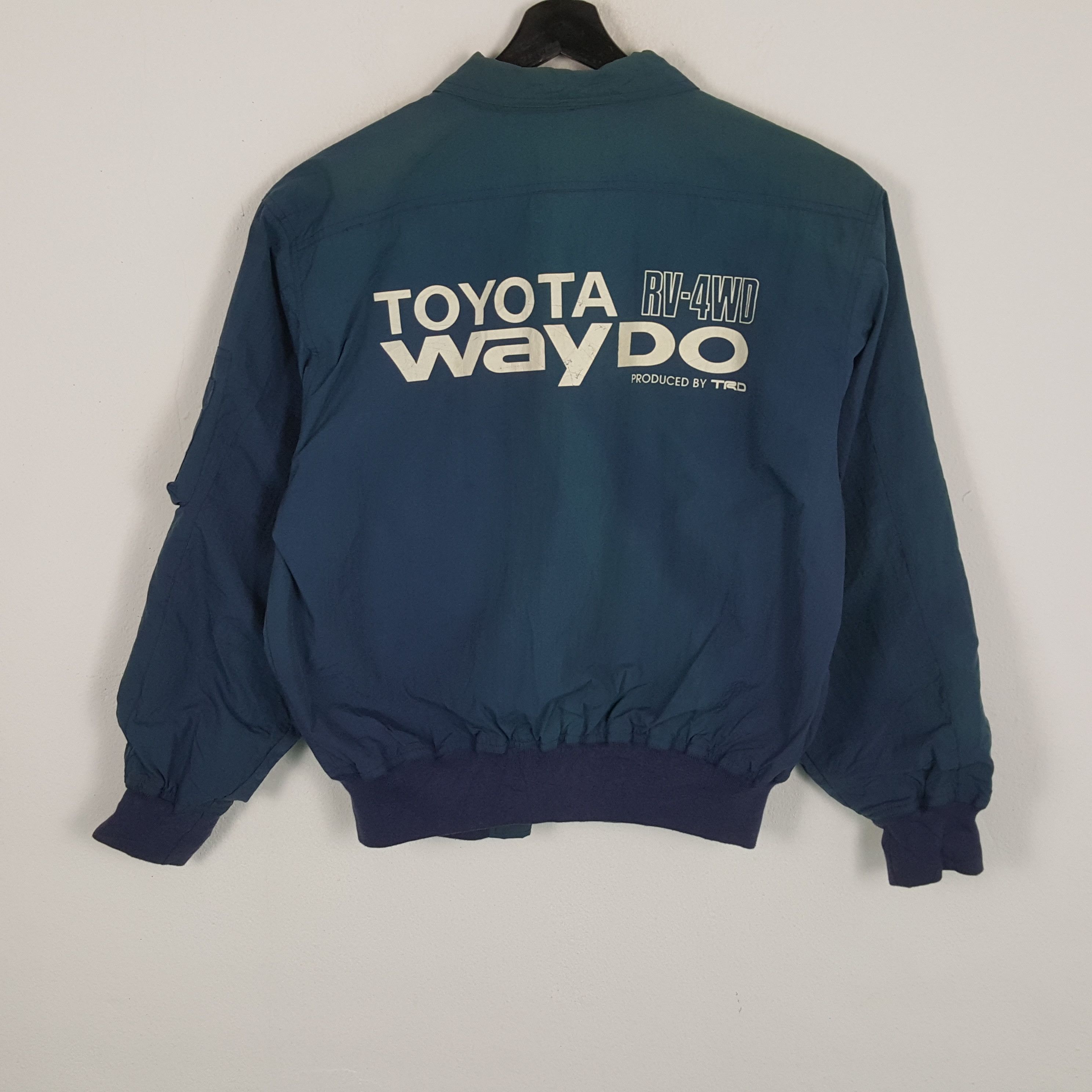 Vintage TRD TOYOTA WAYDO Japanese Motorsports Jacket Size US XL / EU 56 / 4 - 1 Thumbnail