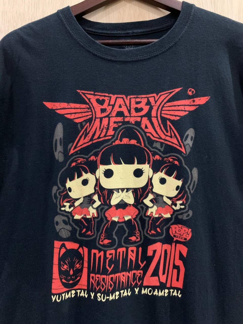 Band Tees Baby Metal Funko Pop Amuse Tour 2015 Tee Size US XL / EU 56 / 4 - 2 Thumbnail