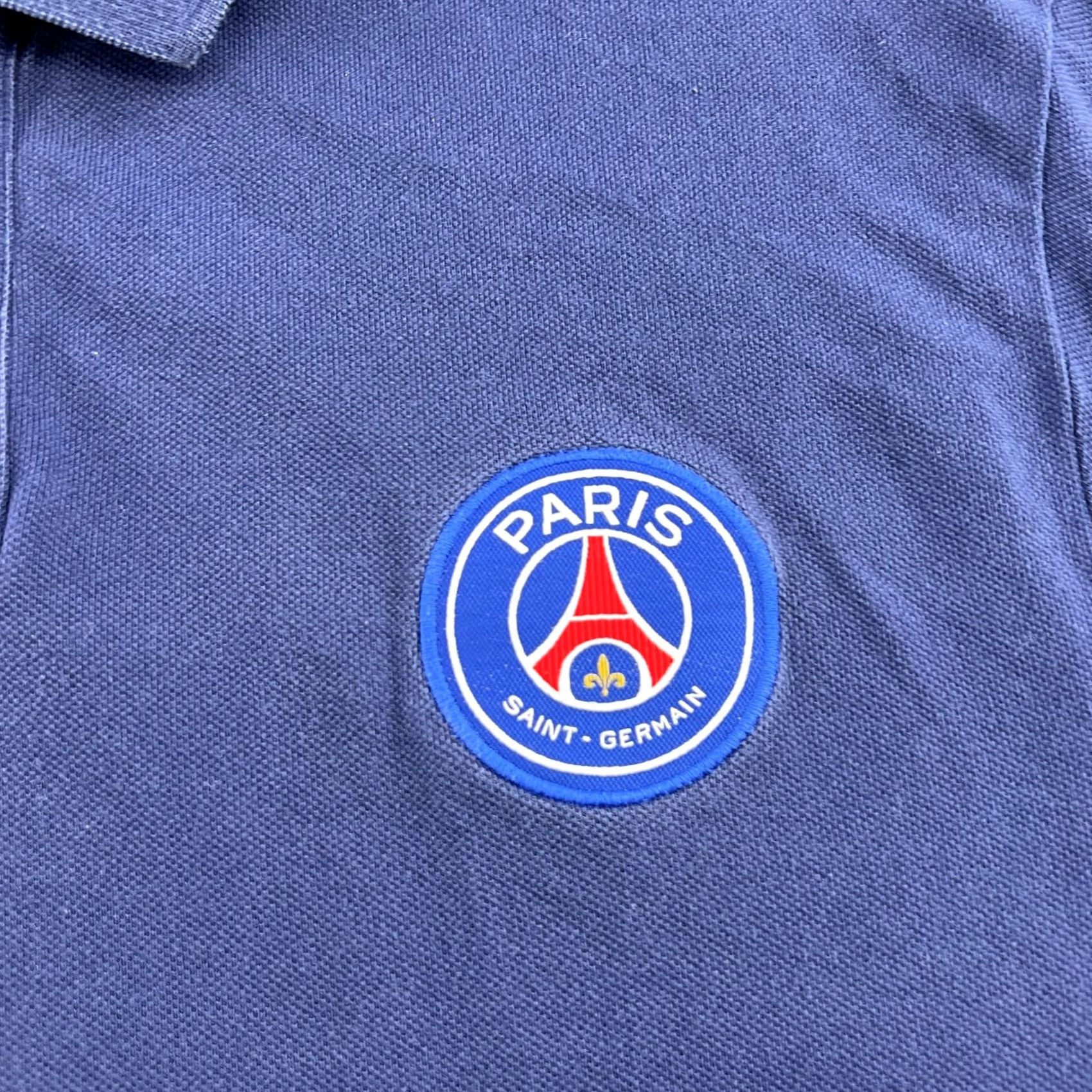 Nike Nike PSG 2014 Polo Shirt 2XL XXL Blue Adult Polo Short Sleeve Football Jersey Shirt Mens Nike Size US XXL / EU 58 / 5 - 5 Thumbnail