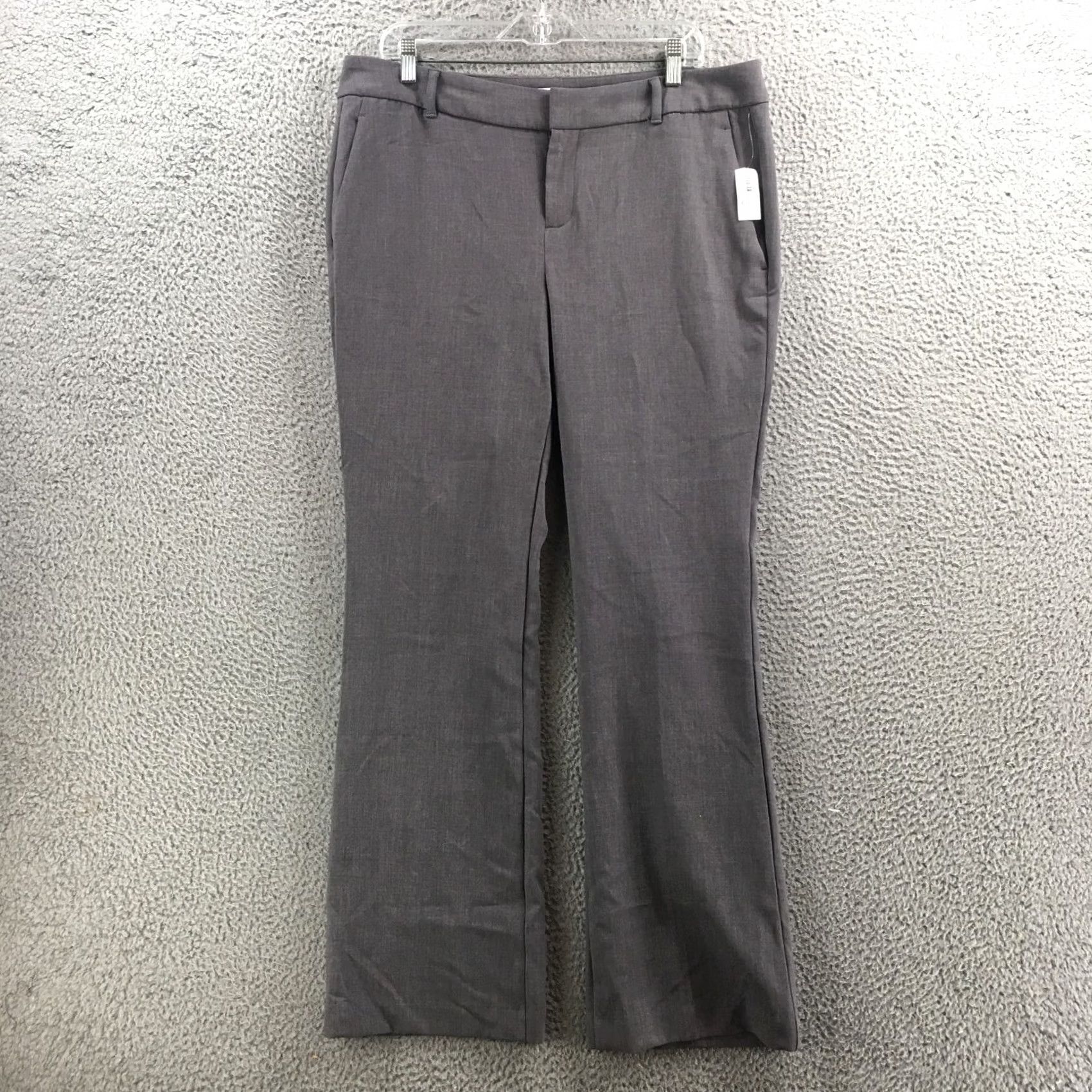 Old Navy Old Navy Harper Trouser Dress Pants Womens 14 Grey High Rise NEW Pants Womens Size 14 Gray Trouser Dress Pants Size 36" / US 14 / IT 50 - 2 Thumbnail