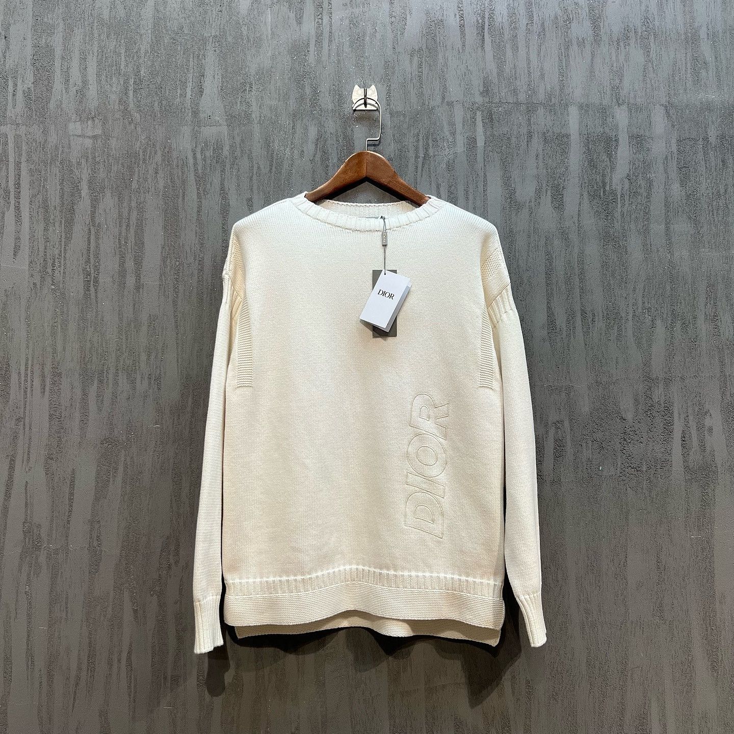 Dior Dior Logo Embroidered Sweater Size M Size US M / EU 48-50 / 2 - 1 Thumbnail