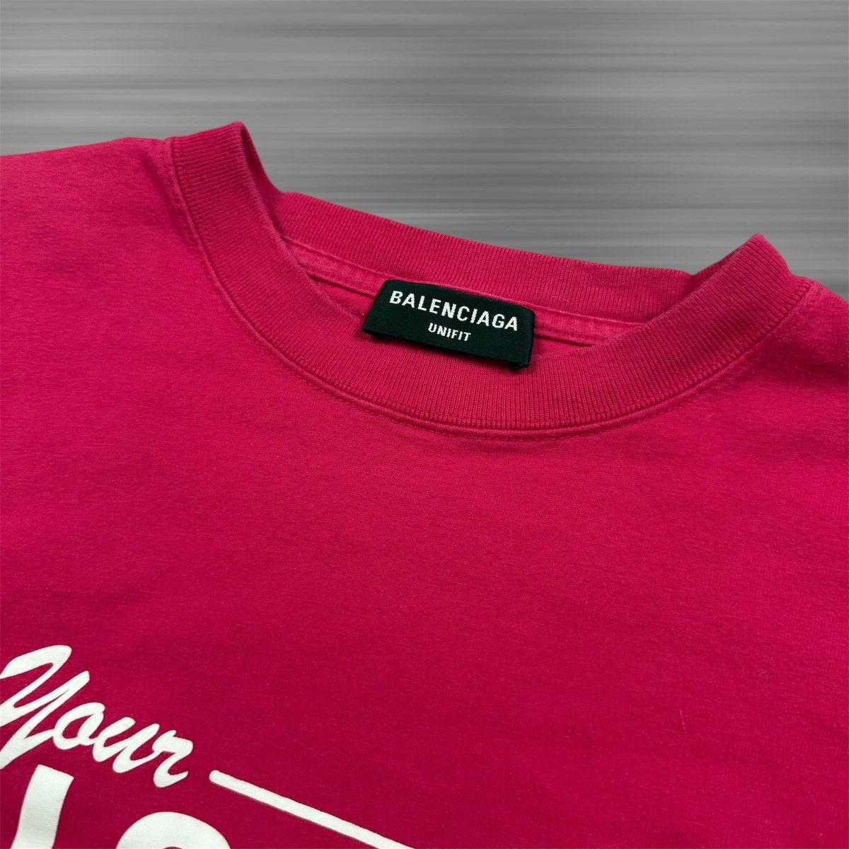 Balenciaga Balenciaga Your Logo Here T-Shirt Size US S / EU 44-46 / 1 - 3 Thumbnail
