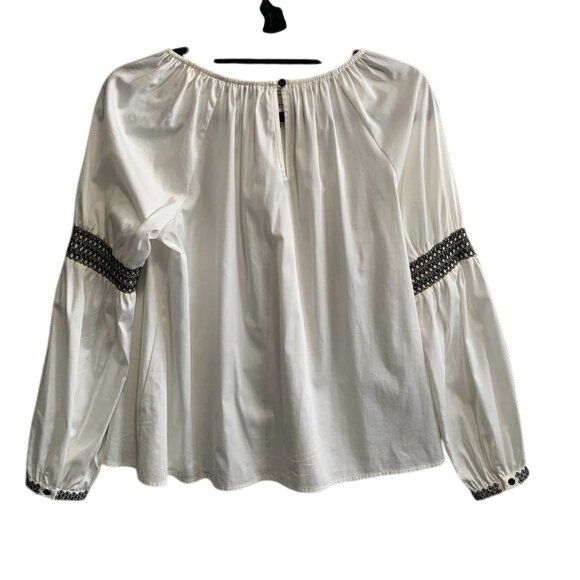 Elizabeth and James Elizabeth and James Boho Embroidered Bell Sleeve Blouse XS Size XS / US 0-2 / IT 36-38 - 5 Thumbnail