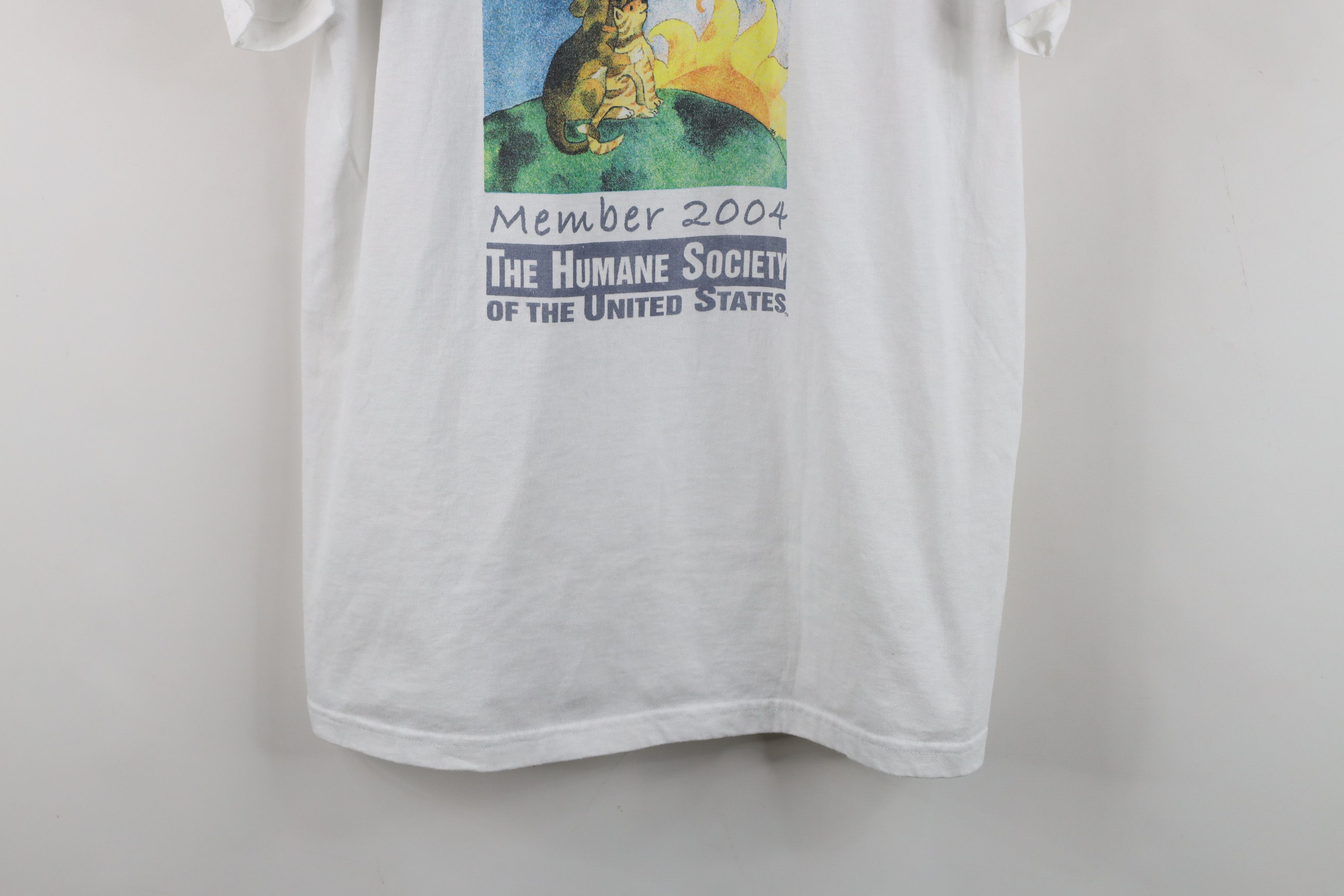 Vintage Vintage Y2K 2004 Society of the United States Animal T-Shirt Size US L / EU 52-54 / 3 - 3 Thumbnail