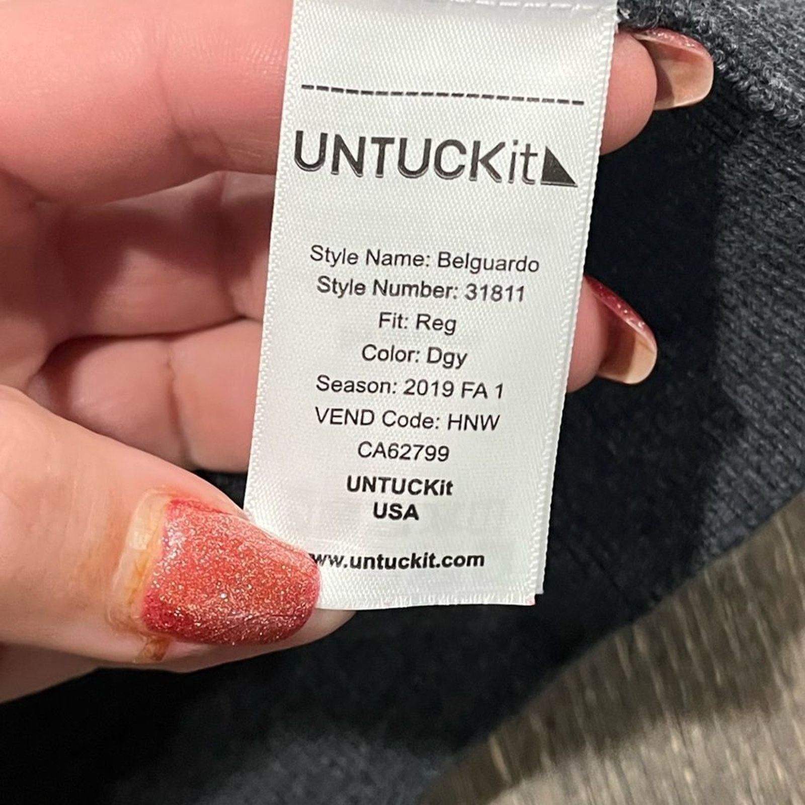 UNTUCKit UNTUCKit Belguardo 1/2 Zip Sweater 100% Merino Wool S Size US S / EU 44-46 / 1 - 3 Thumbnail