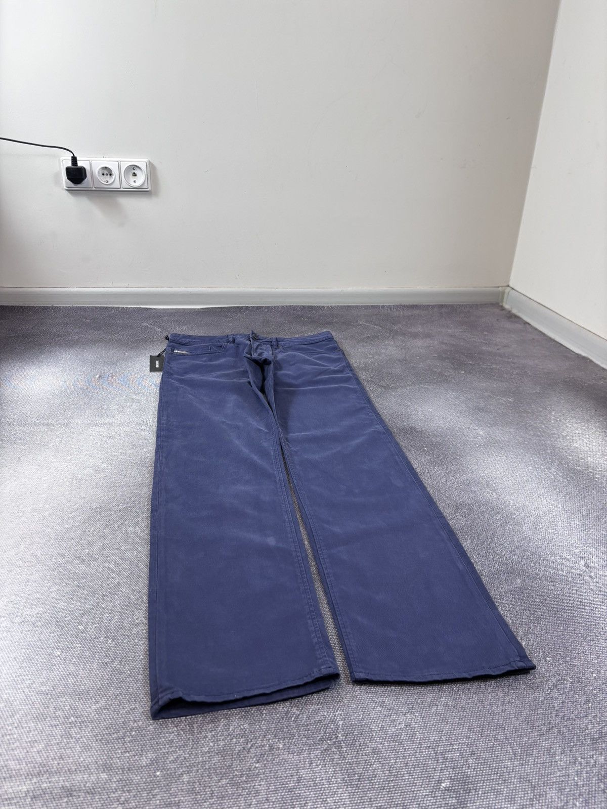 Diesel Diesel Buster NWT Men’s Navy Blue Straight Fit Pants Jeans Size US 29 - 3 Thumbnail