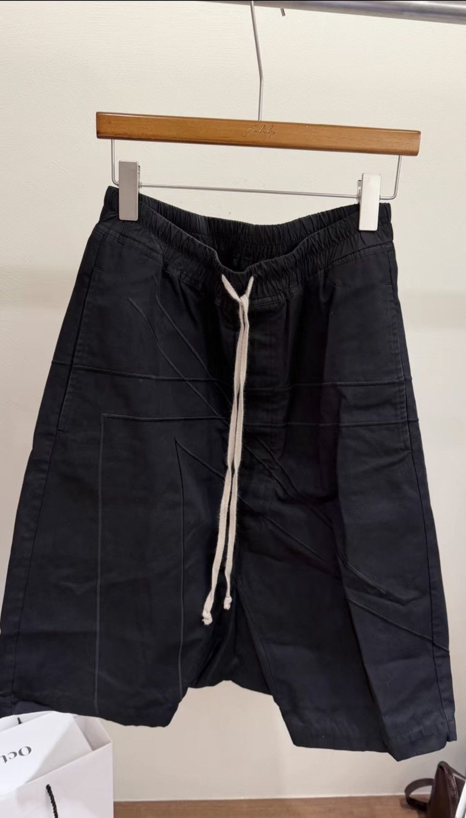 Rick Owens Rick Owens Main Line Black Embroidered Size US 32 / EU 48 - 1 Thumbnail