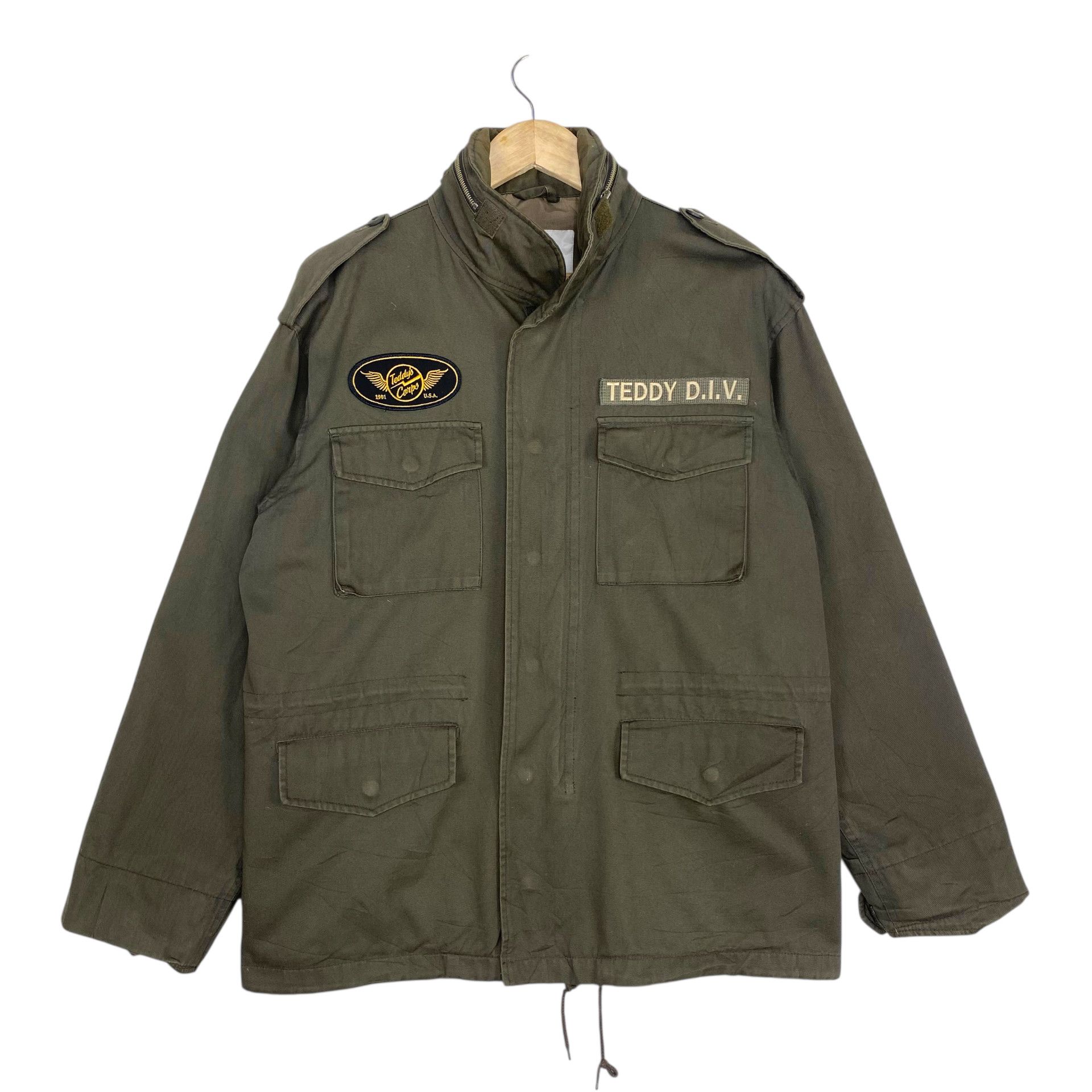 Tedman 💥 TED COMPANY LUCKY DEVIL FIELD JACKET Size US L / EU 52-54 / 3 - 4 Thumbnail