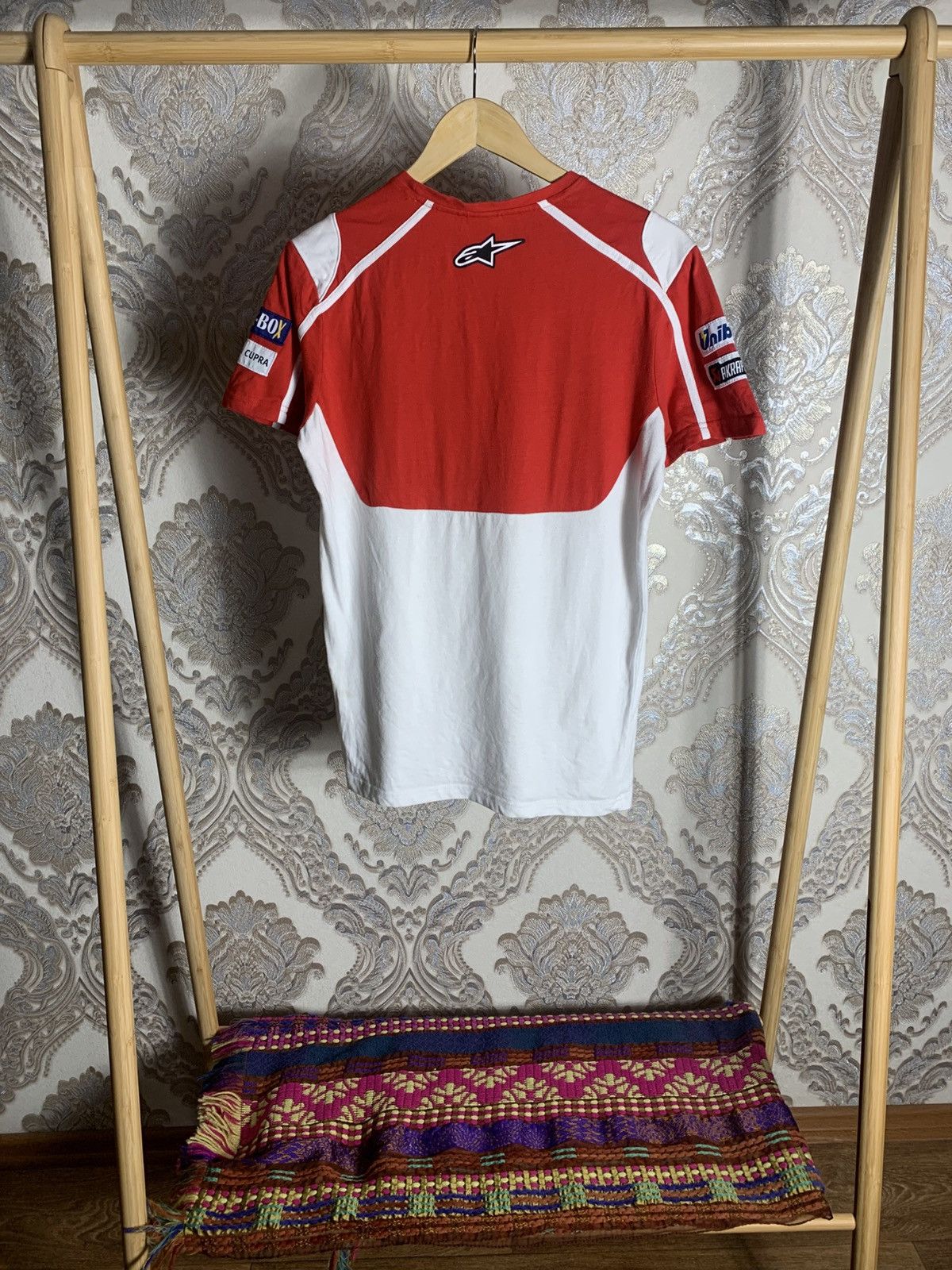 NASCAR VINTAGE ALPINESTARS DUCATI MOTORCYCLE T-SHIRT RACING Y2K 90s Size US M / EU 48-50 / 2 - 7 Thumbnail
