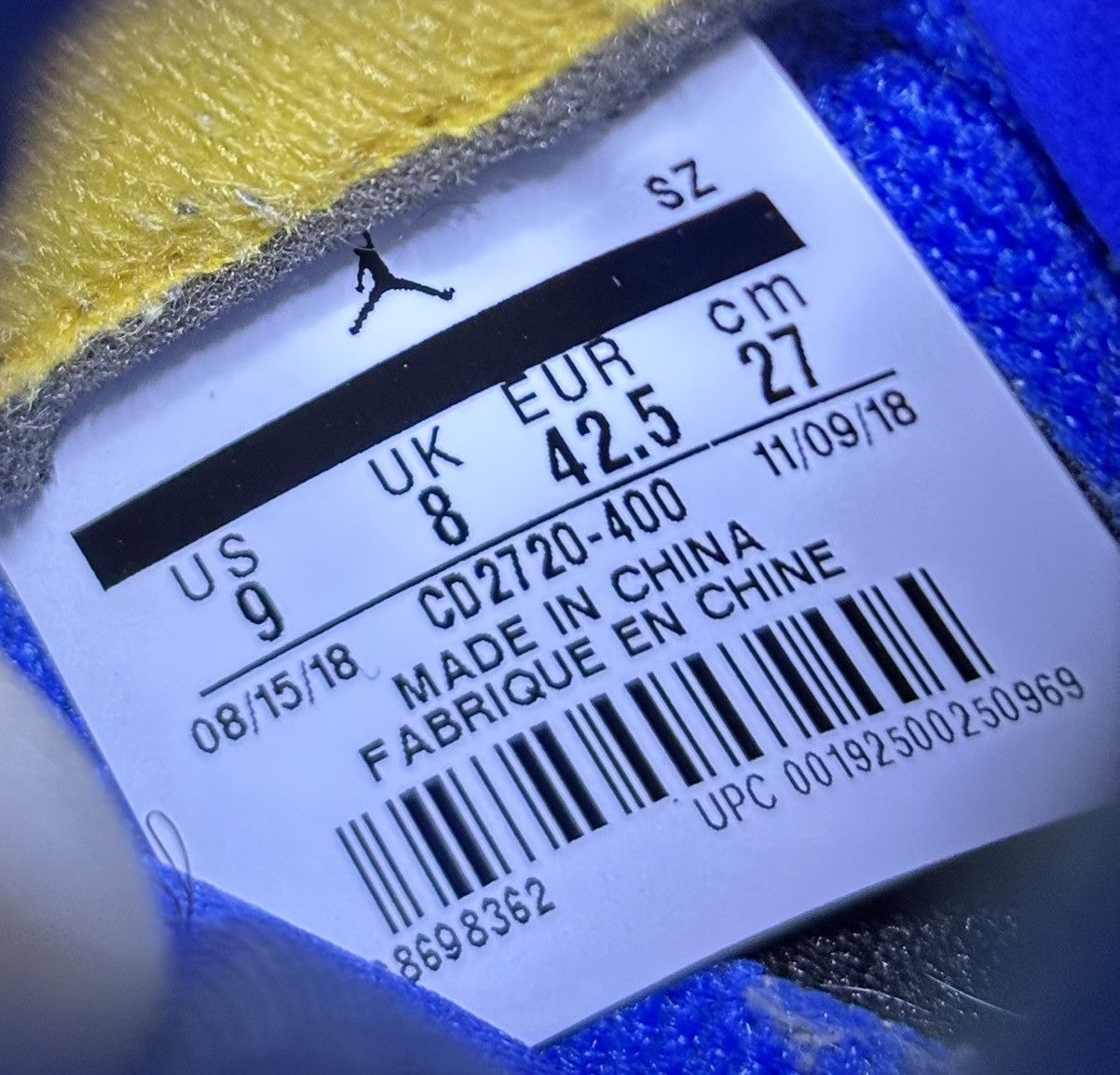 Jordan Brand Air Jordan 5 Retro Laney 2019 Size 9 Size US 9 / EU 42 - 7 Thumbnail