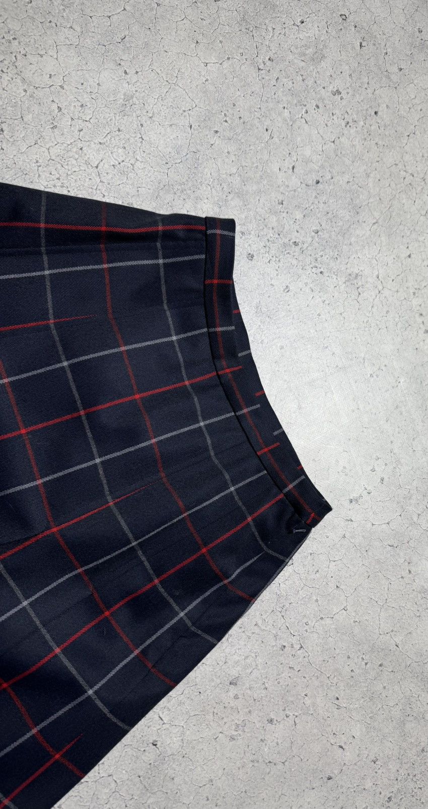 Burberry Burberrys Checkered Wool Skirt Vintage 90’s Size 28" / US 6 / IT 42 - 4 Thumbnail
