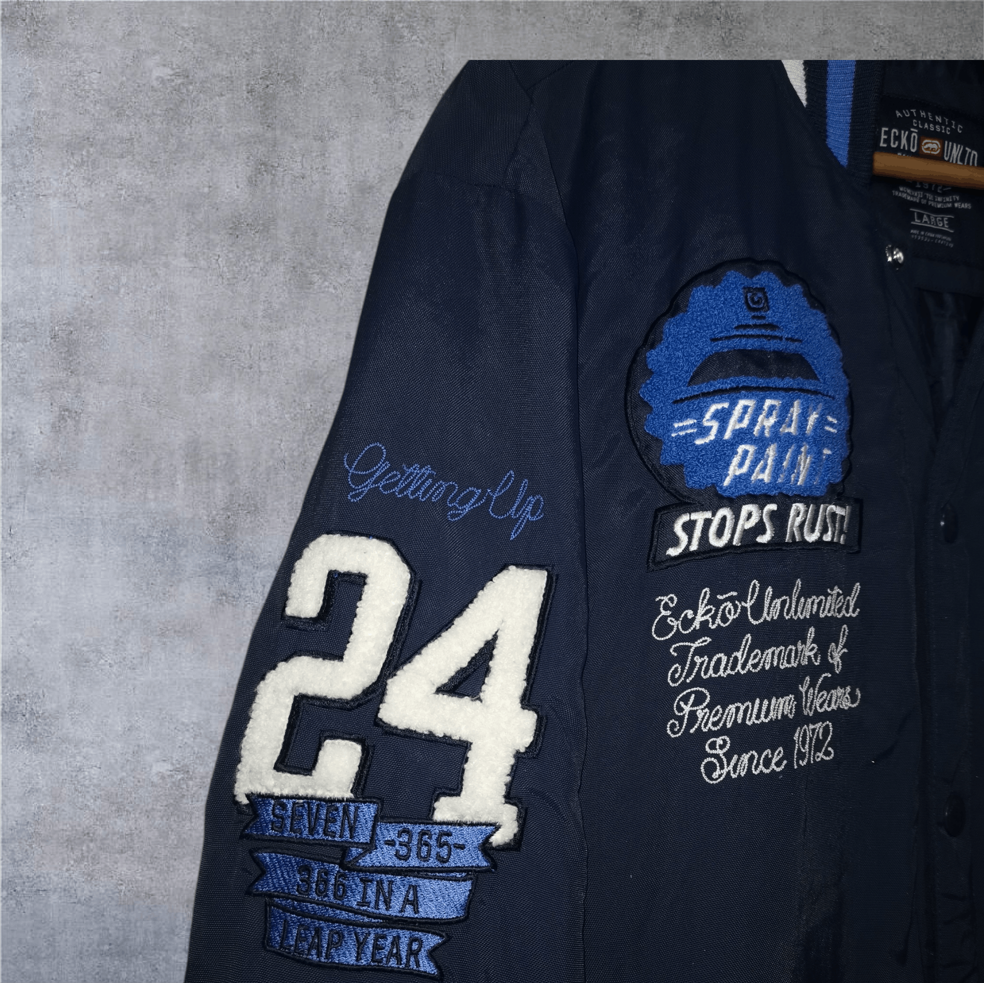 Ecko Unltd. Ecko vandals graffiti varsity jacket y2k Size US L / EU 52-54 / 3 - 3 Thumbnail