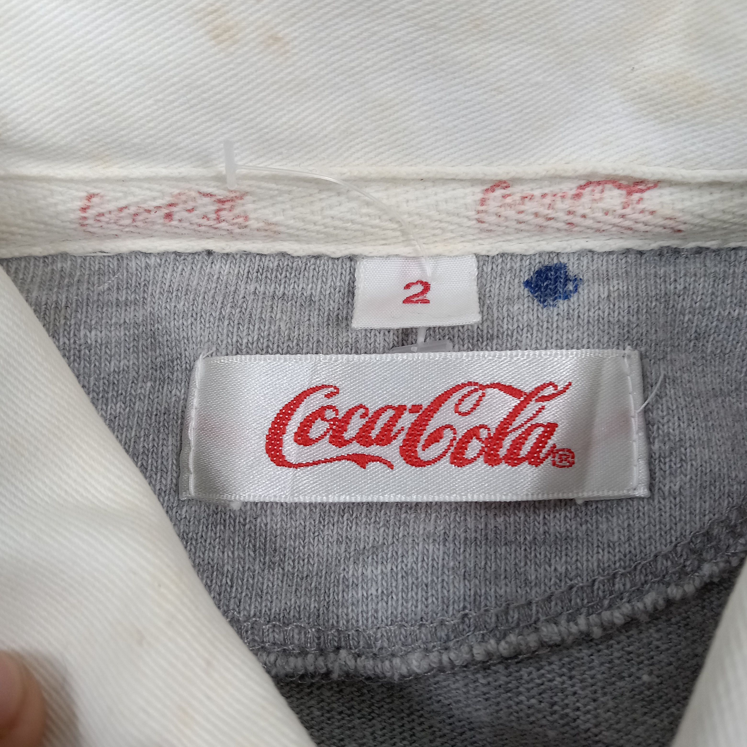 Coca Cola Vintage 90's Coca Cola Retro Long Sleeve Polos C285N80 Size US M / EU 48-50 / 2 - 3 Thumbnail