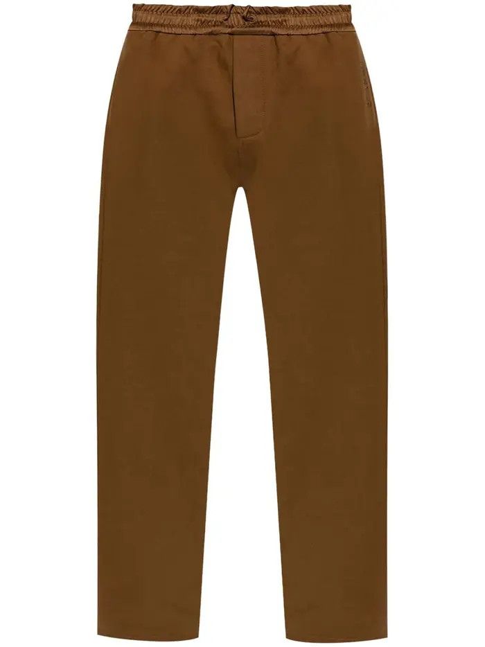 Saint Laurent Paris o1la1rc1a1225 780167 Jogging Jambes Larges Ceinture in Kaki Size US 36 / EU 52 - 1 Thumbnail