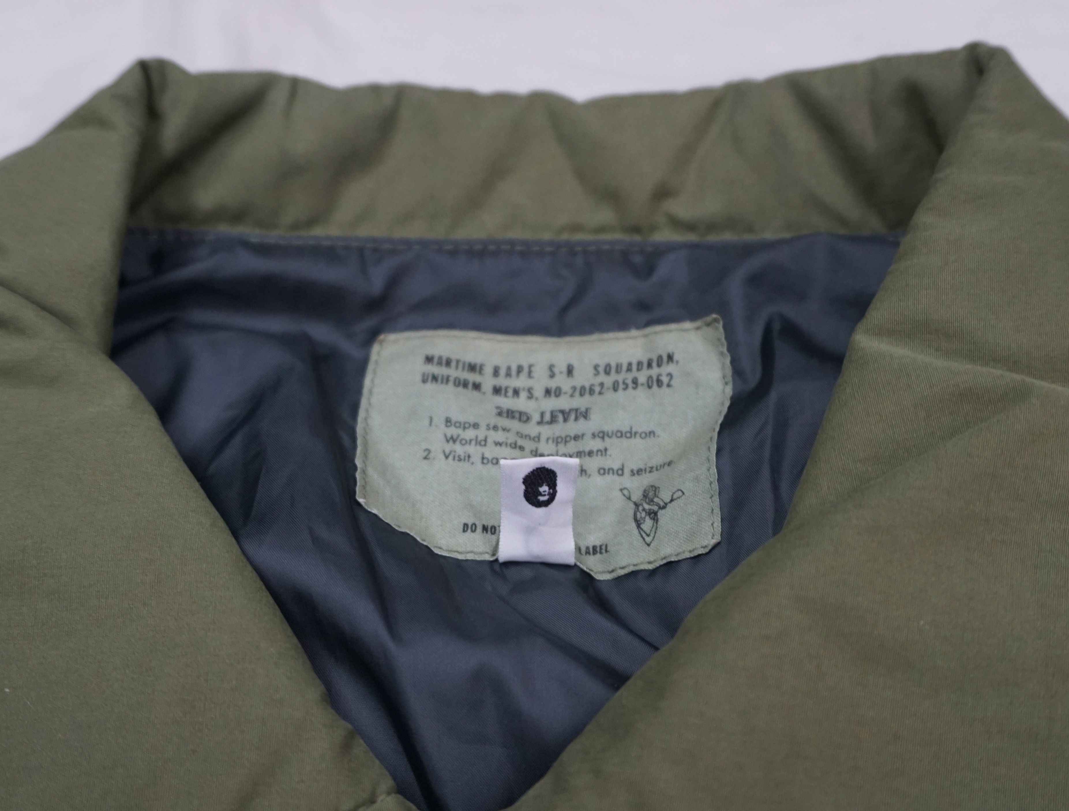 Bape Maritime BAPE S-R Squadron Uniform Parka Size US M / EU 48-50 / 2 - 3 Thumbnail