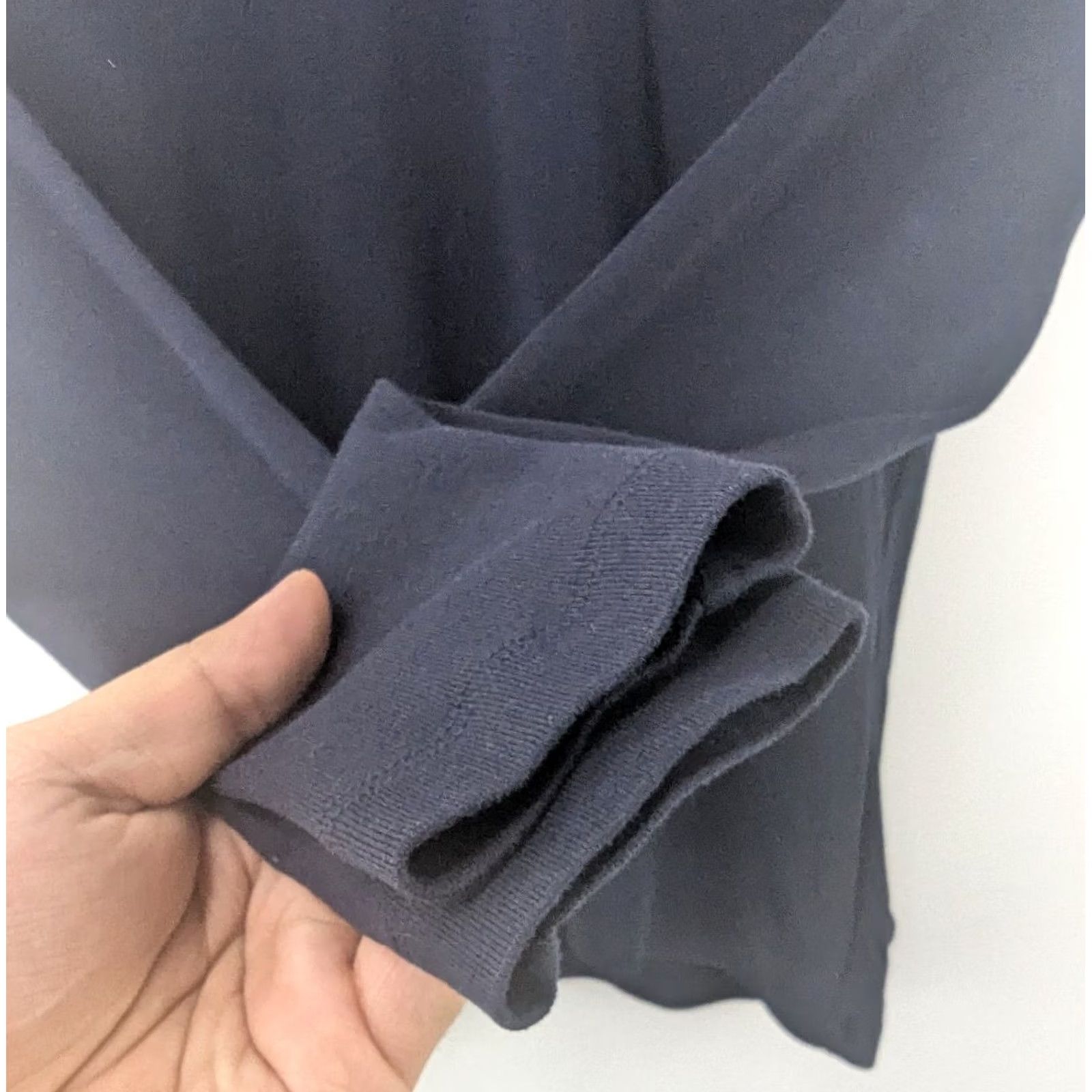 Ralph Lauren VINTAGE? No — Lauren Ralph Lauren Navy Cotton Shawl Collar Toggle Button Sweater Womens P/P Shirt Pullover Knitted Cotton Size XXS / US 00 / IT 34 - 4 Thumbnail