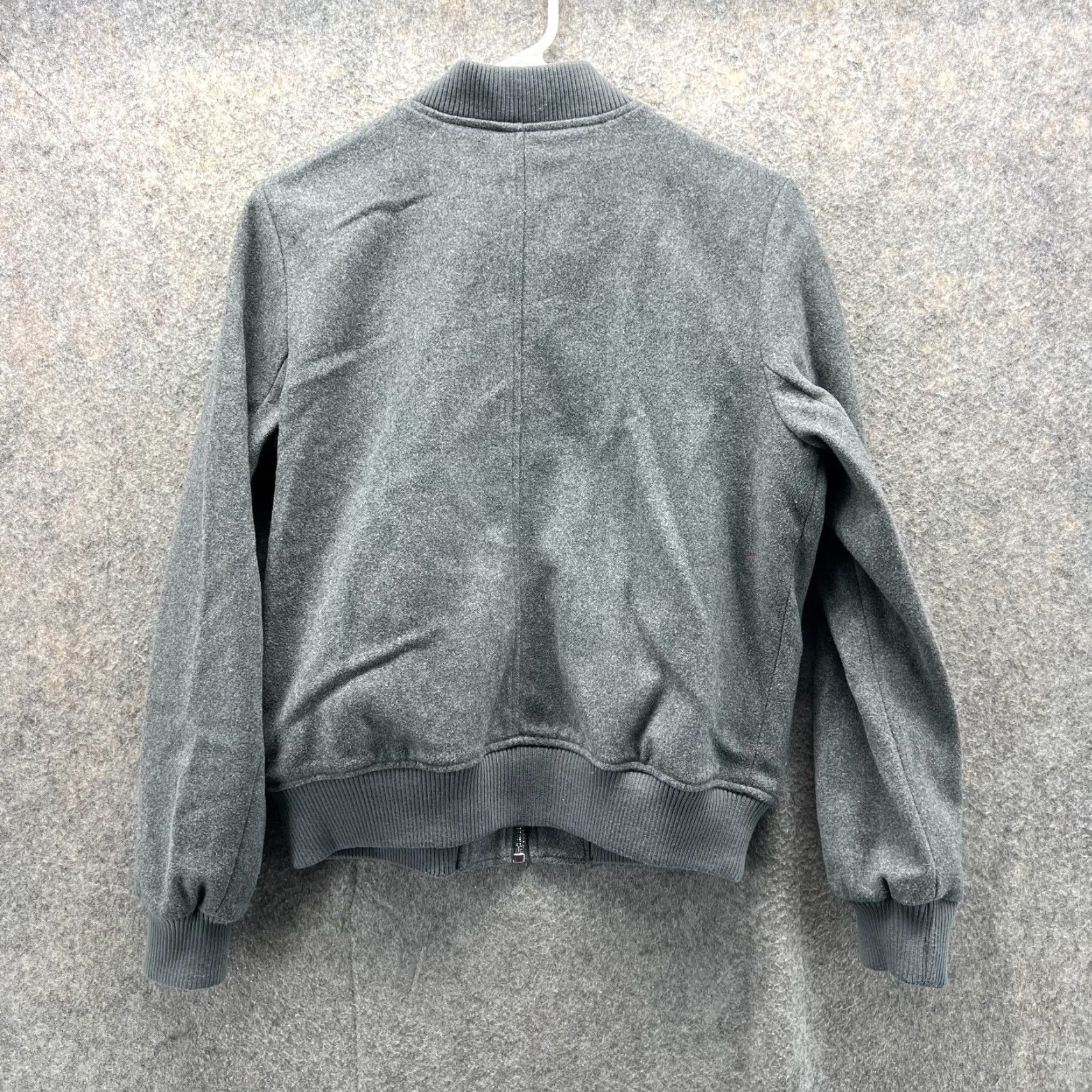 Levi's Levi's Jacket Womens Medium Bomber Gray Full Zip Fleece Wool Rayon Size M / US 6-8 / IT 42-44 - 6 Thumbnail