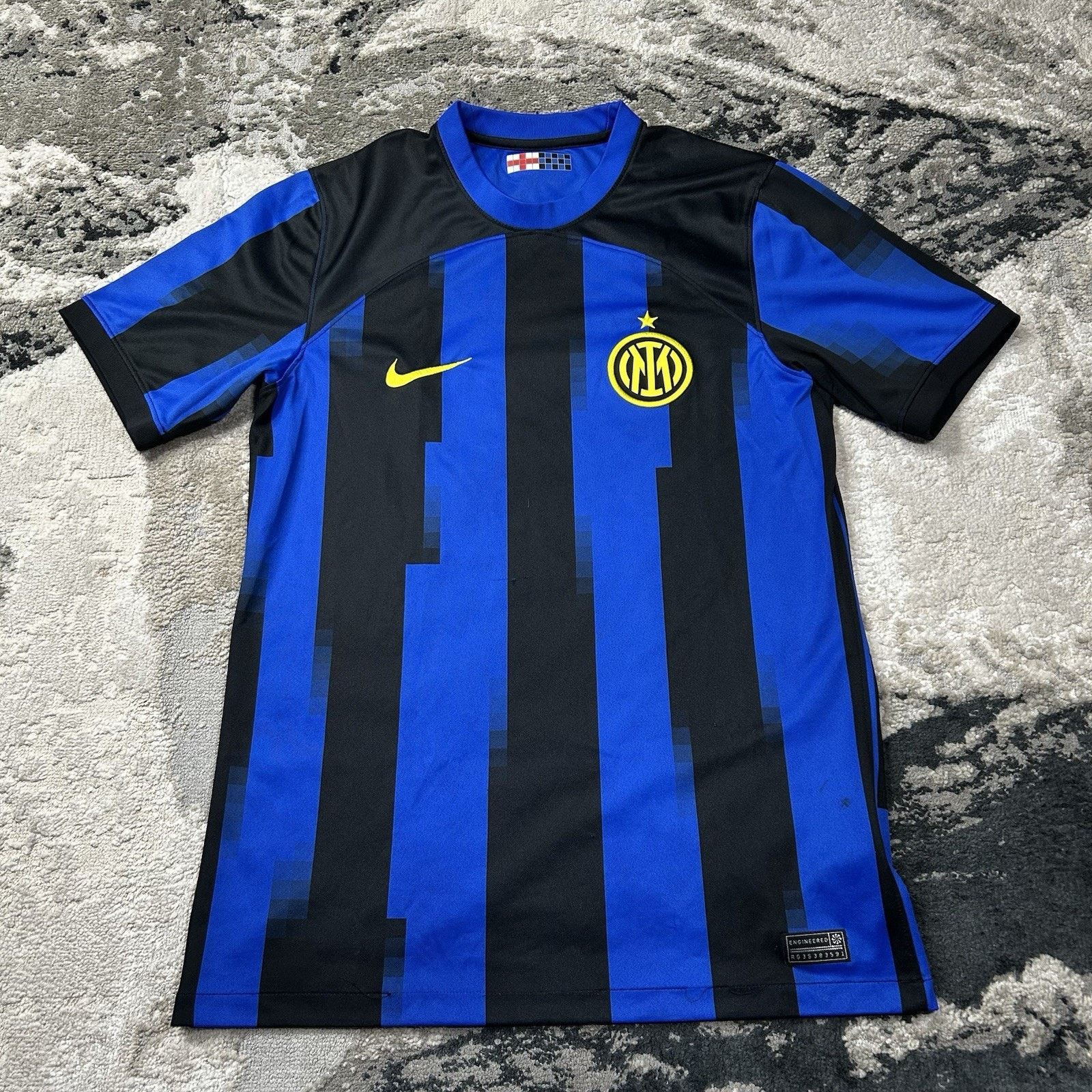 Nike Nike Inter Milan 2023/24 Home Stadium Men's Size Small S Size US S / EU 44-46 / 1 - 1 Thumbnail