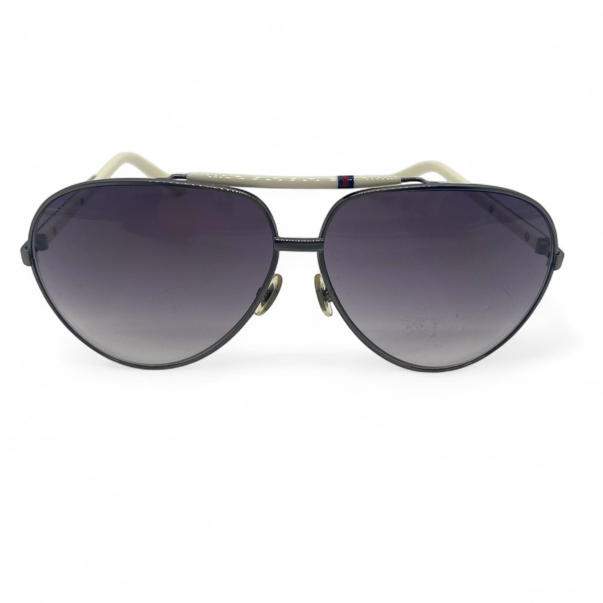 Gucci Vintage Gucci Eyewear Teardrop Sunglasses Webline Size ONE SIZE - 2 Thumbnail