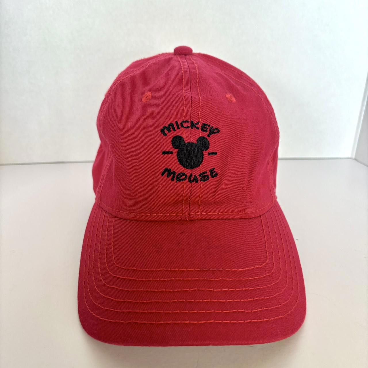 Disney Disney Men's Mickey Mouse Red Cap Hat Size ONE SIZE - 1 Thumbnail