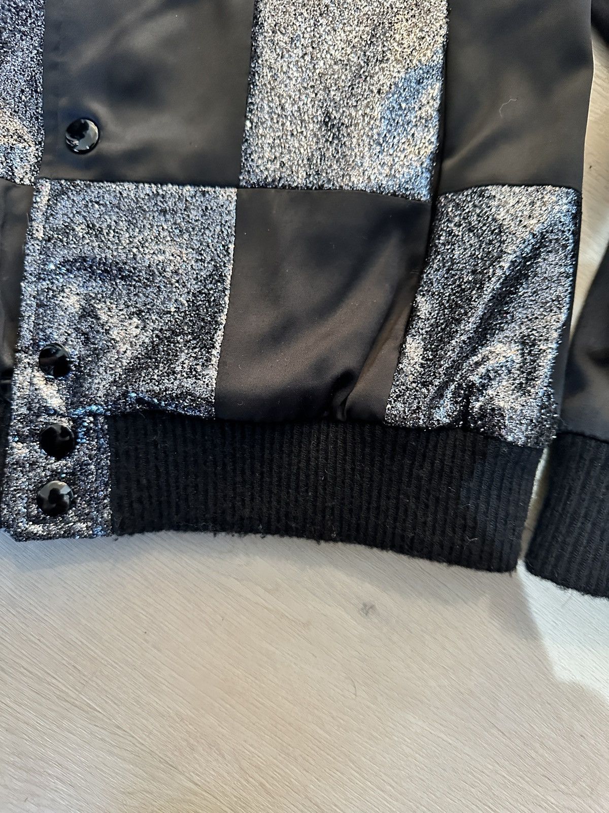 Saint Laurent Paris Saint laurent glitter prototype bomber Size US S / EU 44-46 / 1 - 8 Thumbnail