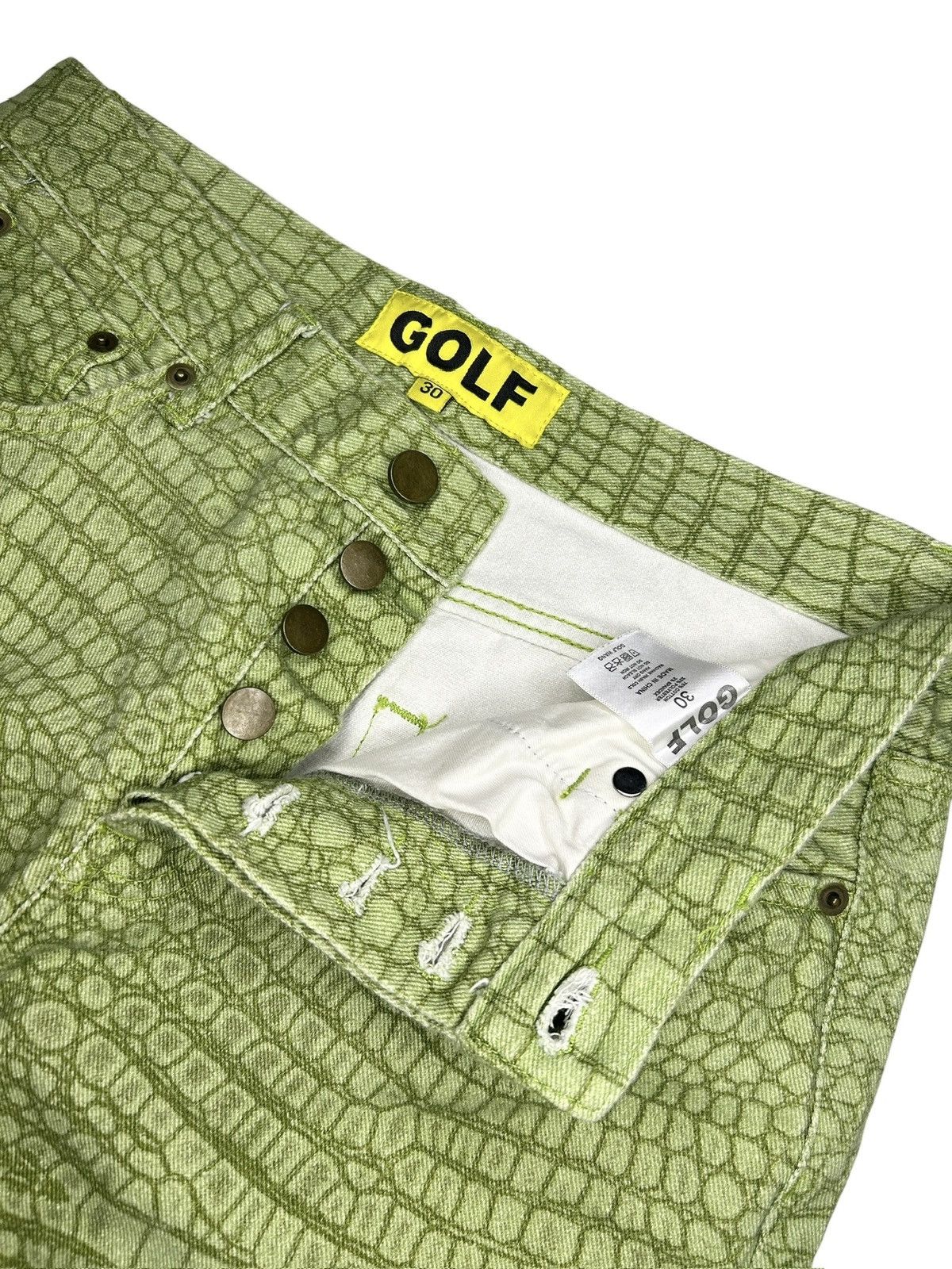 Golf Wang F/W 18 Printed Denim Size US 30 / EU 46 - 6 Thumbnail