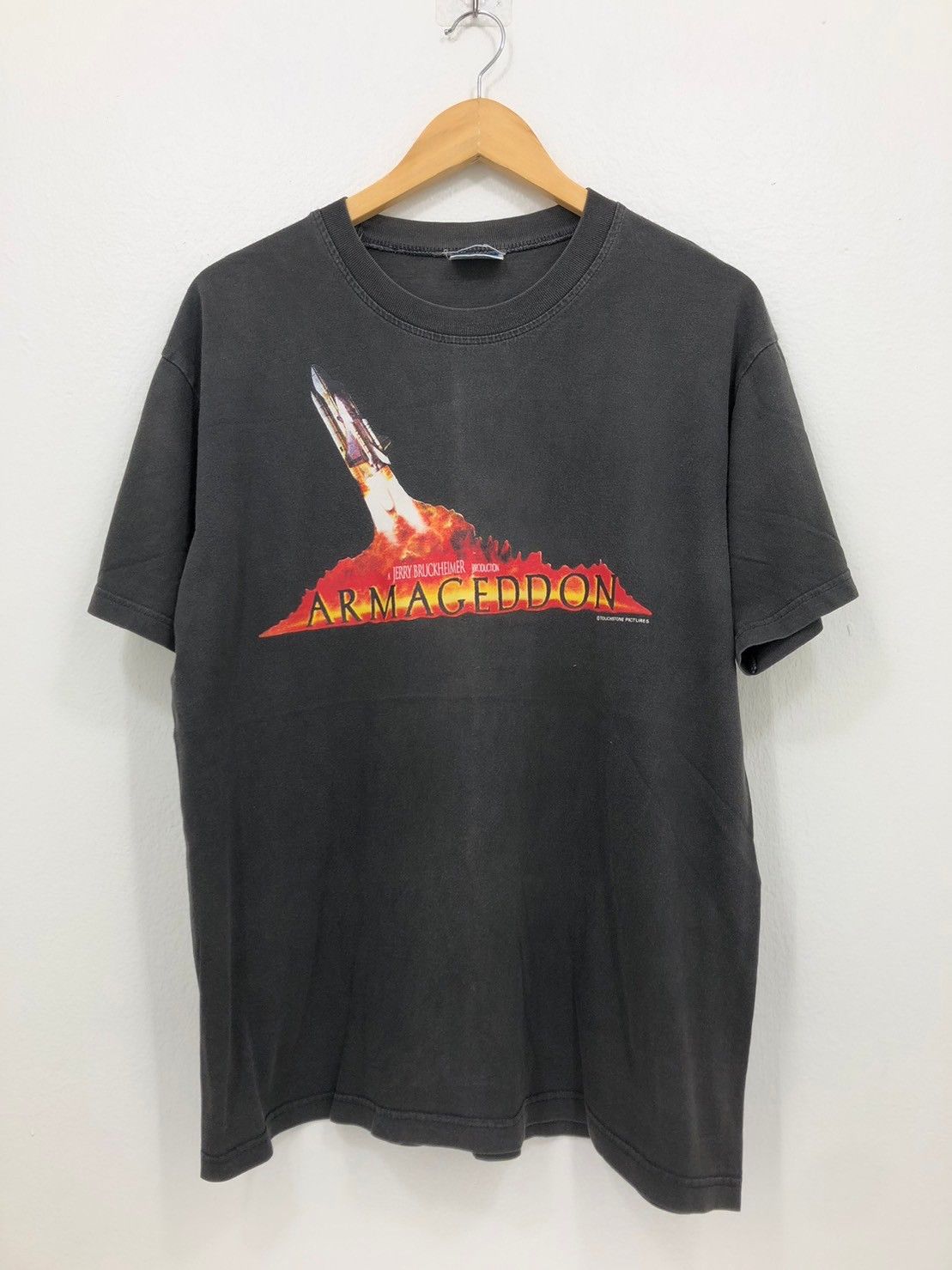 Vintage Vintage Armageddon shirt A Jerry Bruckheimer Production BN Size US L / EU 52-54 / 3 - 2 Thumbnail