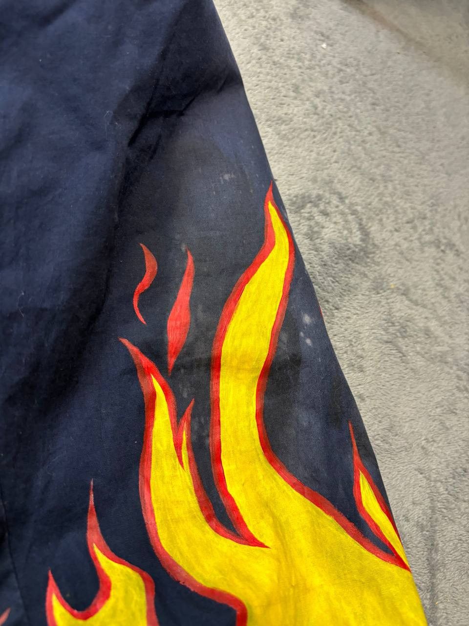 Polo Ralph Lauren × Ralph Lauren × Vintage Vintage Polo Ralph Lauren sport custom faded flame jacket Size US L / EU 52-54 / 3 - 10 Thumbnail