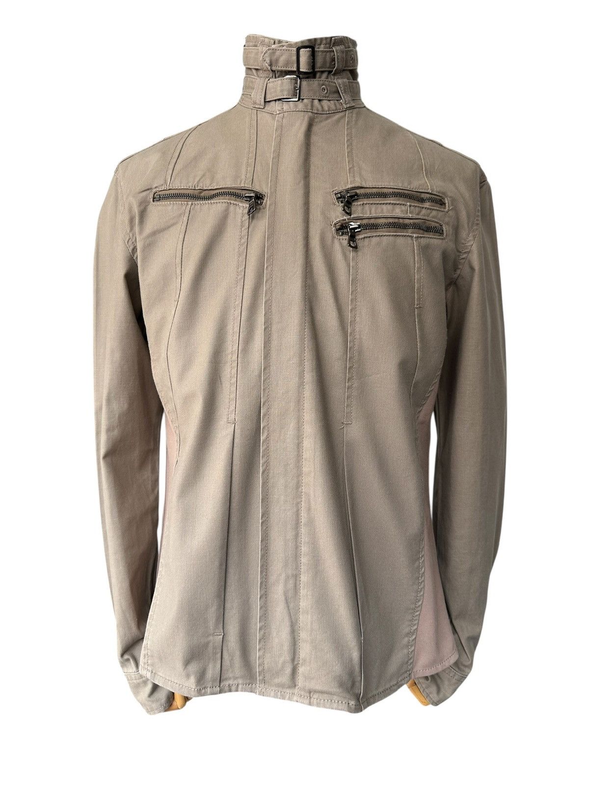 Tornado Mart 00's Tornado Mart J-rock zipper rider jacket Size US M / EU 48-50 / 2 - 8 Thumbnail